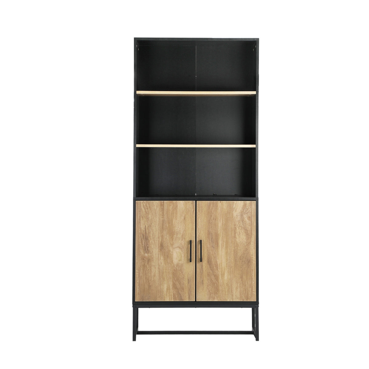 Oikiture Display Shelf 5-Tier Storage Shelves Bookshelf Bookcase Cupboard - Sunyee