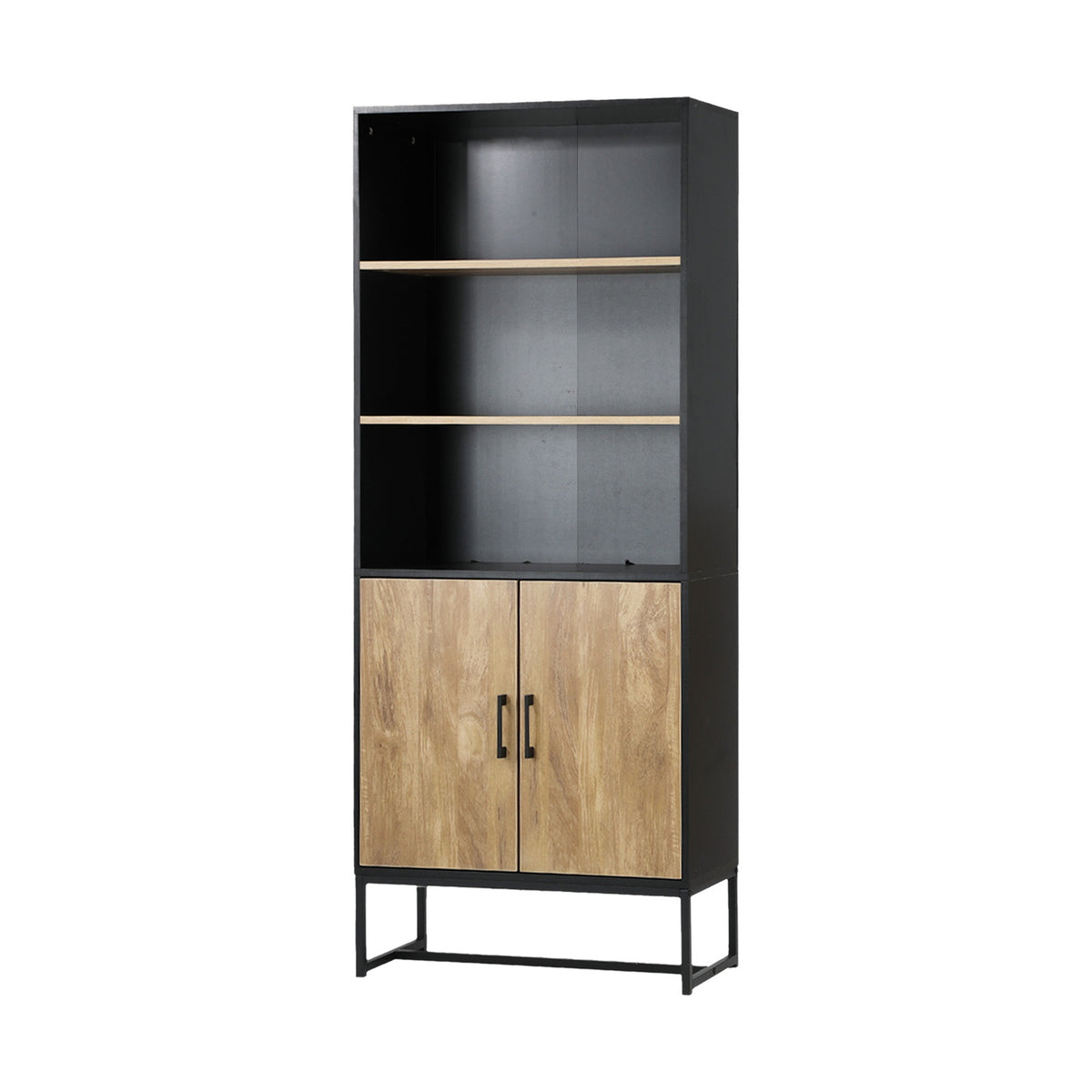 Oikiture Display Shelf 5-Tier Storage Shelves Bookshelf Bookcase Cupboard - Sunyee