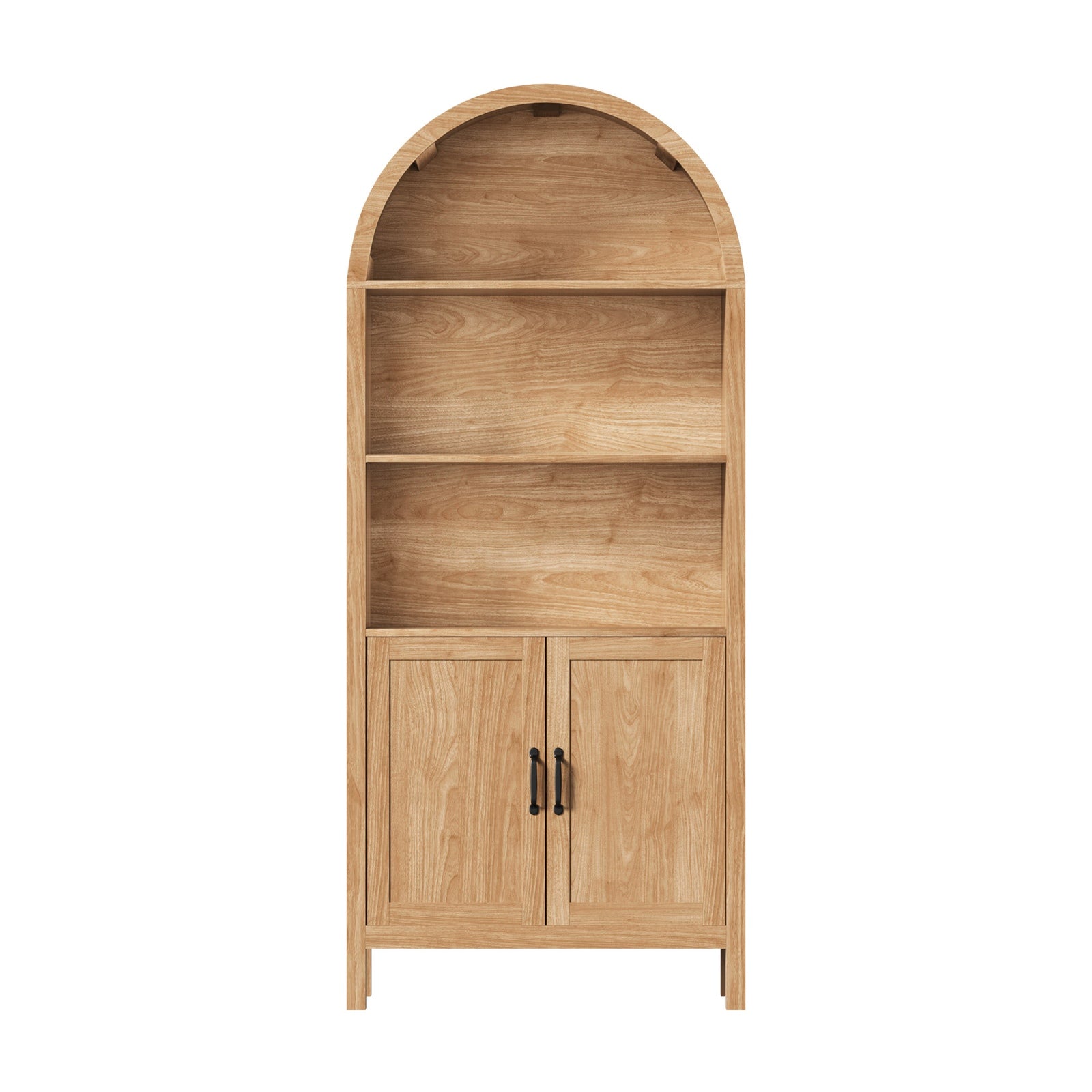 Oikiture Adjustable Bookshel Display Shelf Bookcase Storage Cabinet 5 Tier - Sunyee