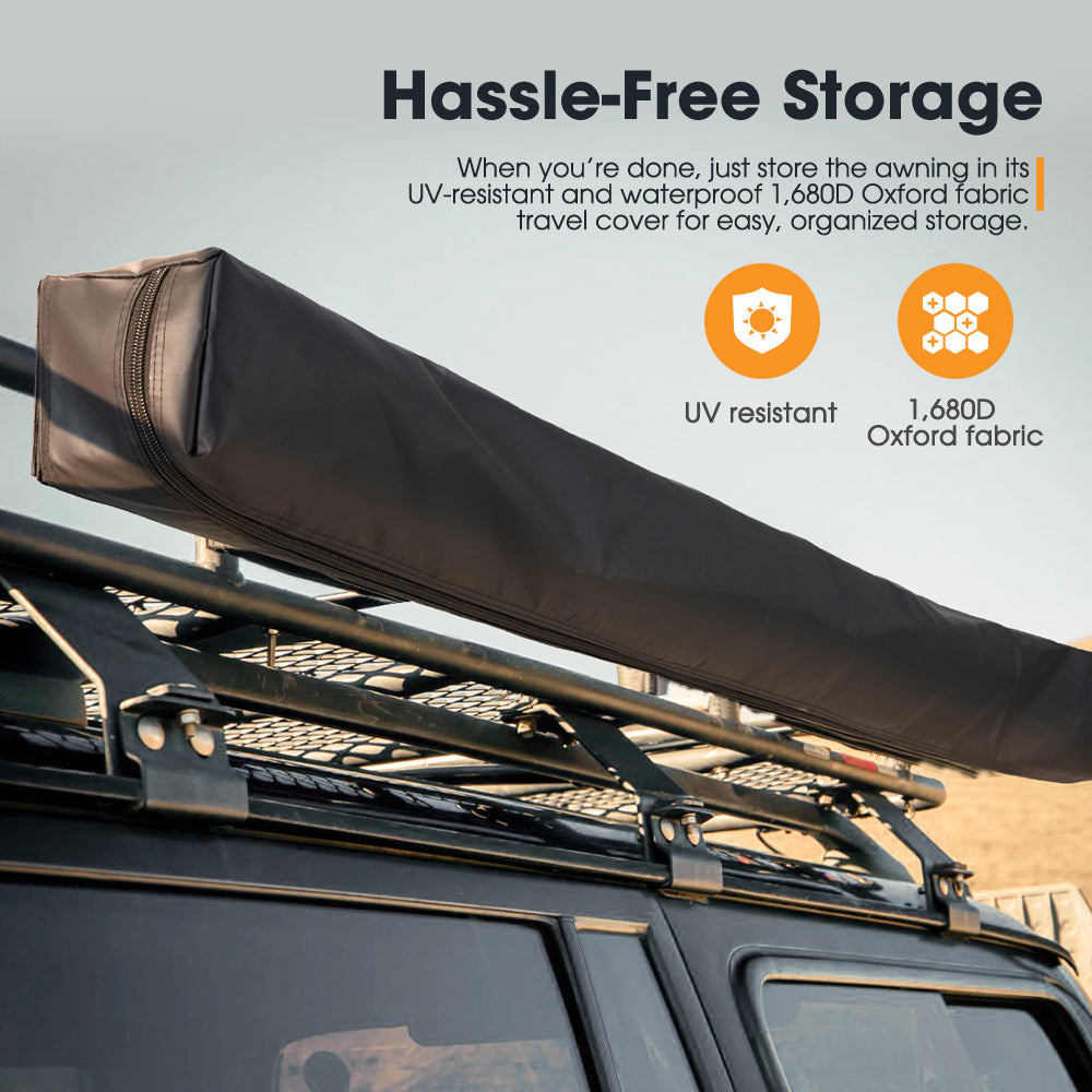 San Hima Dual Shower Awning Instant Ensuite Tent Fold-Out Camping Change Room - Sunyee