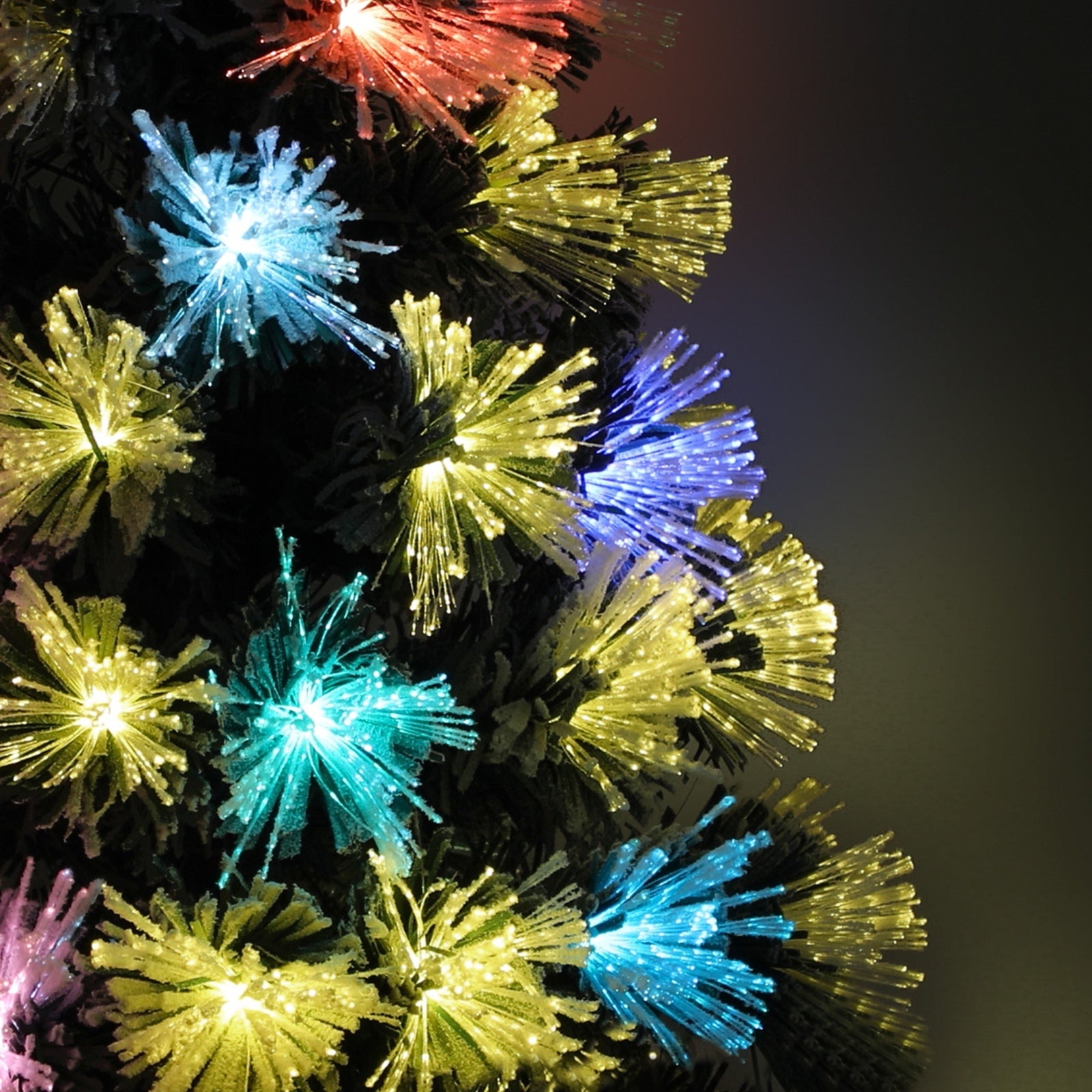 Tinseltown Christmas Tree 1.8M 6FT Xmas trees Fibre Optic Multi Colour LED Light - Sunyee