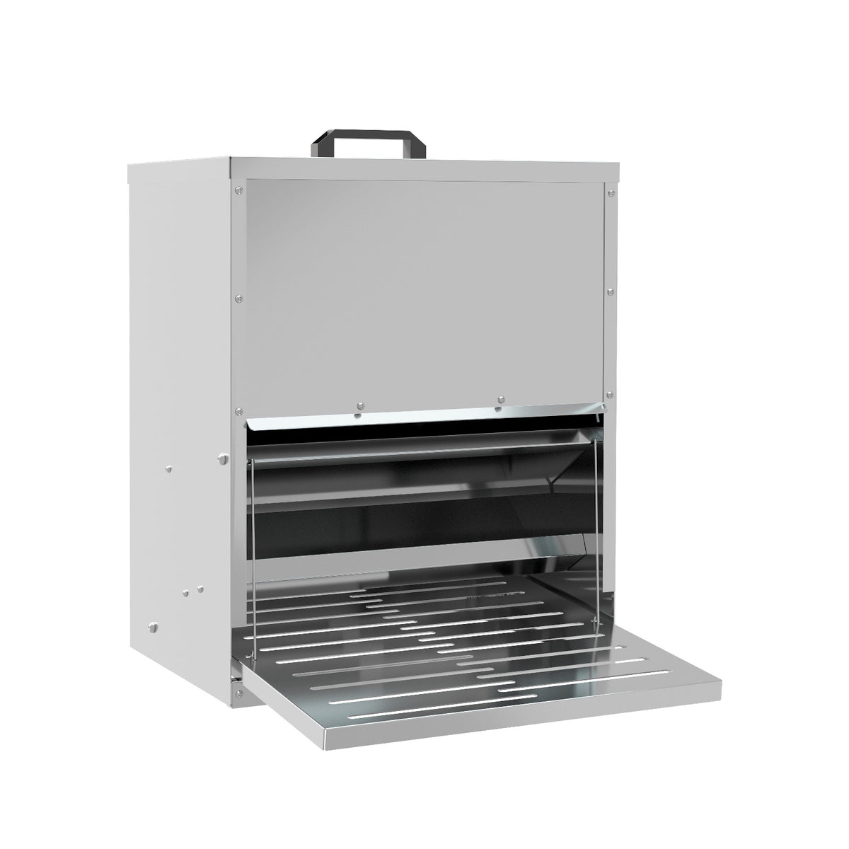 Alopet Automatic Chicken Feeder Auto Coop Chick Treadle Self Opening 15kg