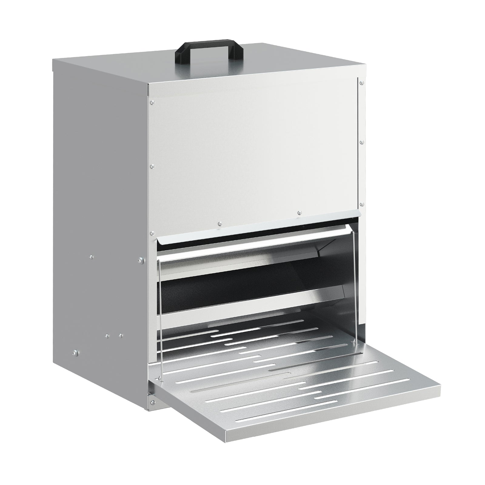 Alopet Automatic Chicken Feeder Auto Coop Chick Treadle Self Opening 15kg
