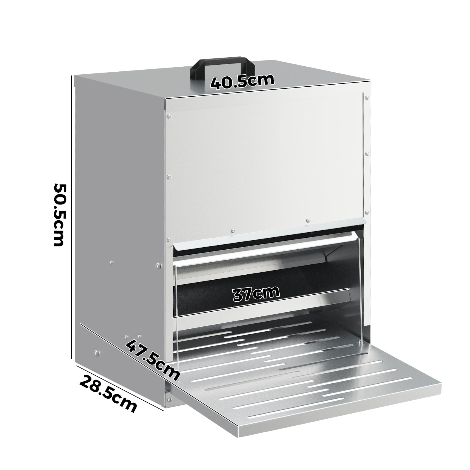 Alopet Automatic Chicken Feeder Auto Coop Chick Treadle Self Opening 15kg