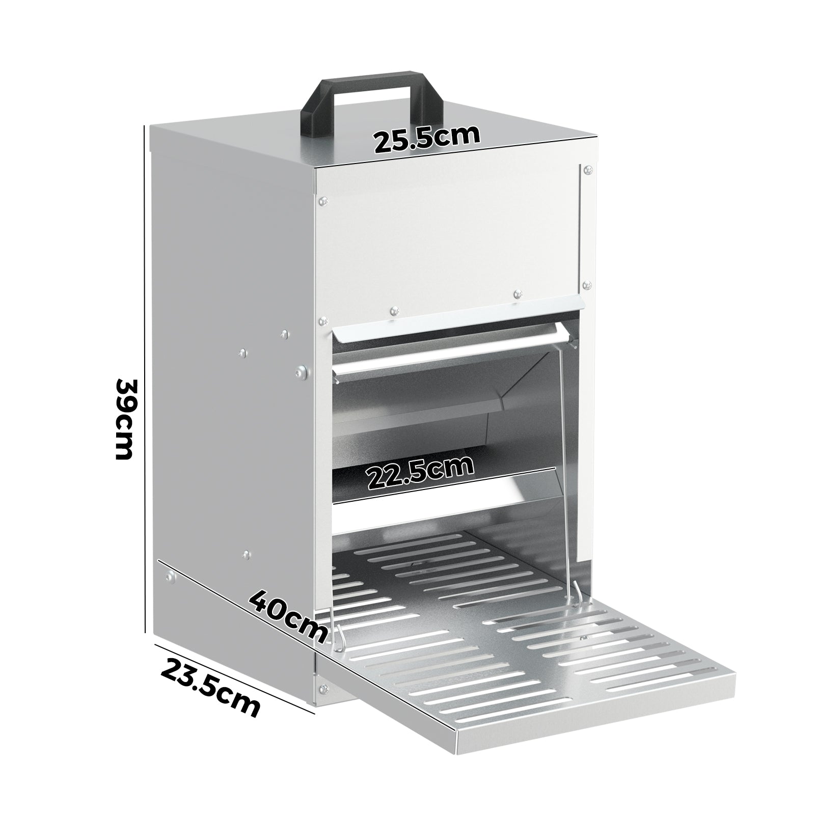 Alopet Automatic Chicken Feeder Auto Coop Chick Treadle Self Opening 5kg