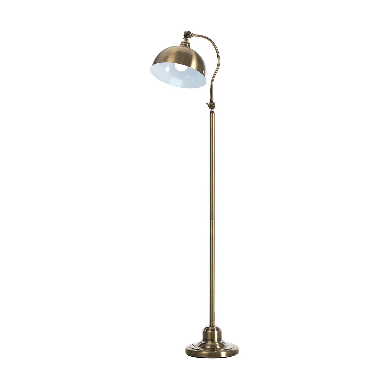 Oikiture Floor Lamps Standing Lamp Metal Frame Bronze-finish - Sunyee