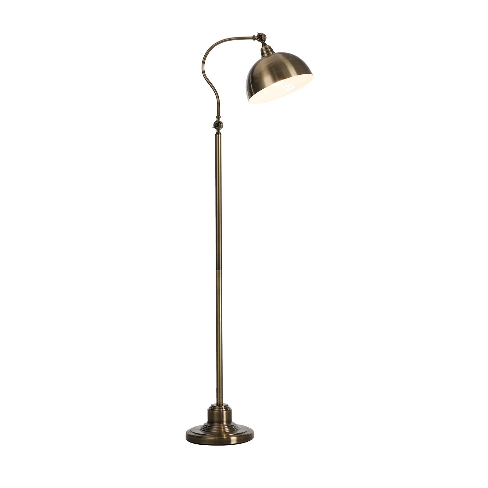 Oikiture Floor Lamps Standing Lamp Metal Frame Bronze-finish - Sunyee