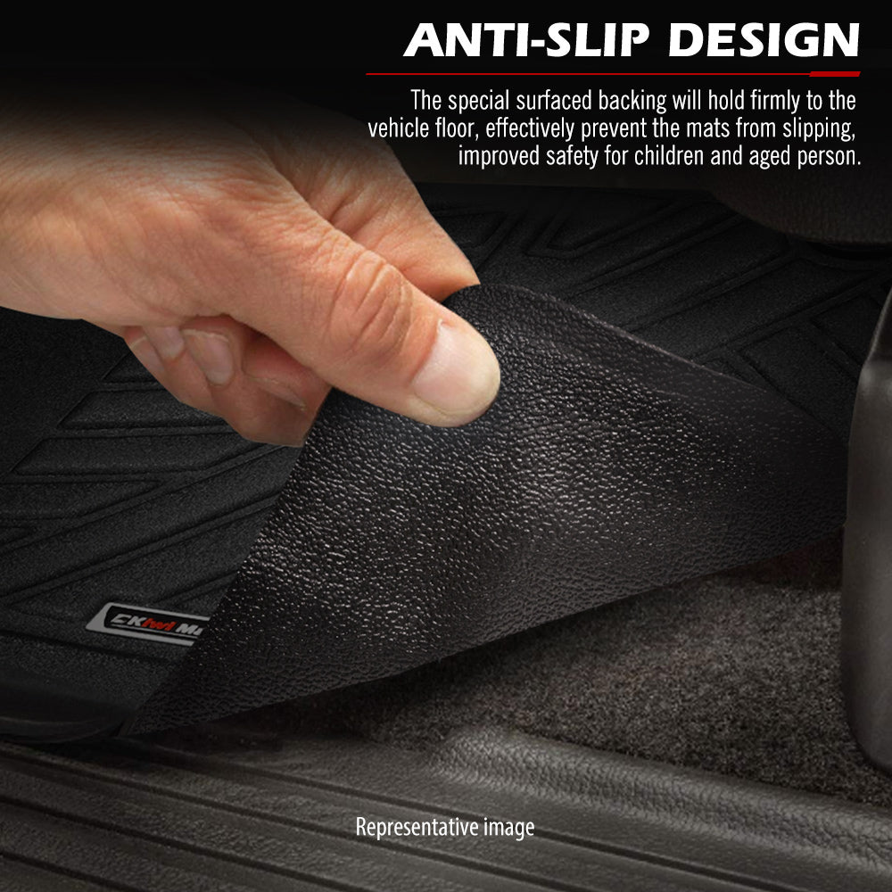 Kiwi Master 3D TPE Car Floor Mats Liner Fit Toyota Prado 250 2024+ - Sunyee