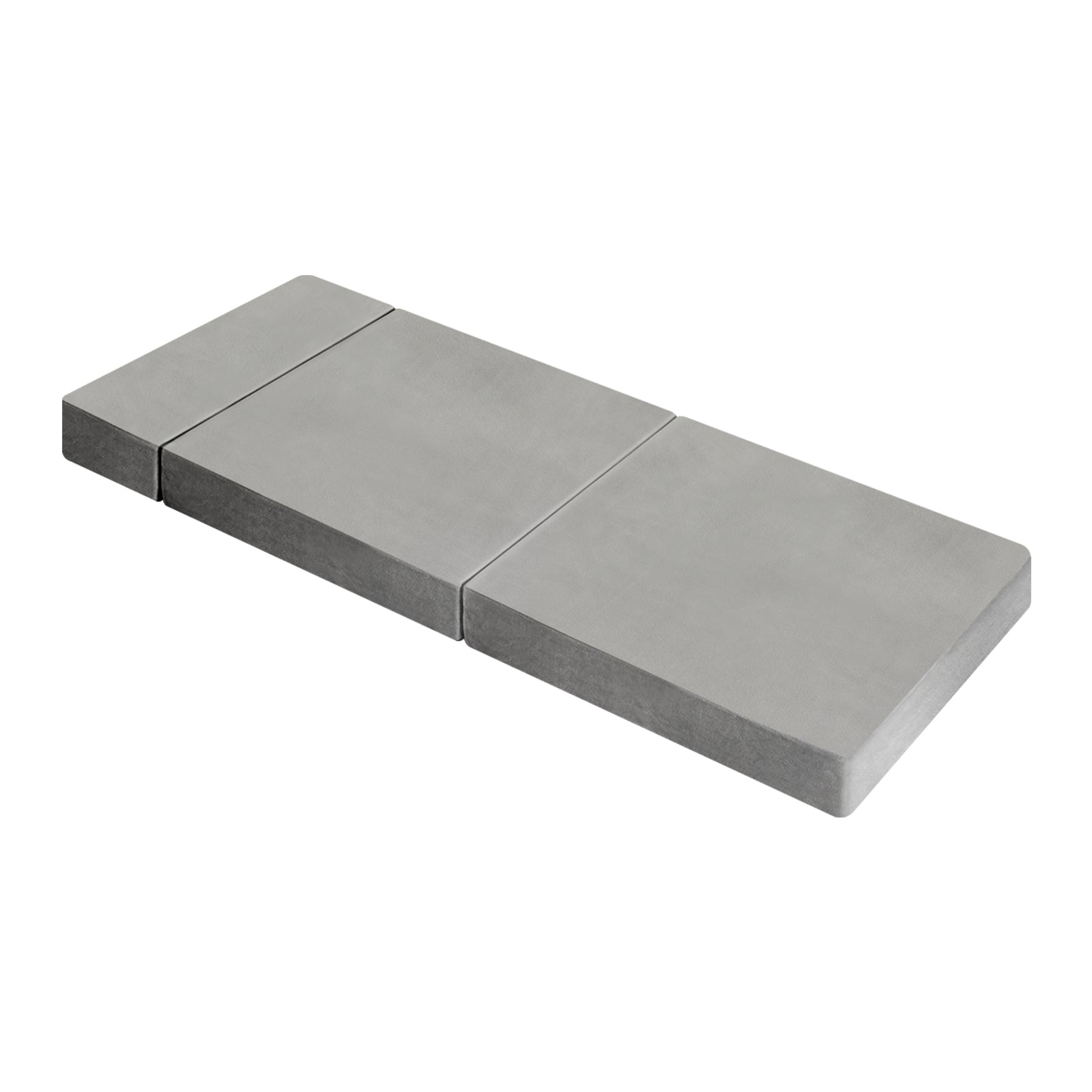 Bedra Folding Foam Mattress Sofa Bed Trifold Sleeping Floor Mat Camping Cushion - Sunyee