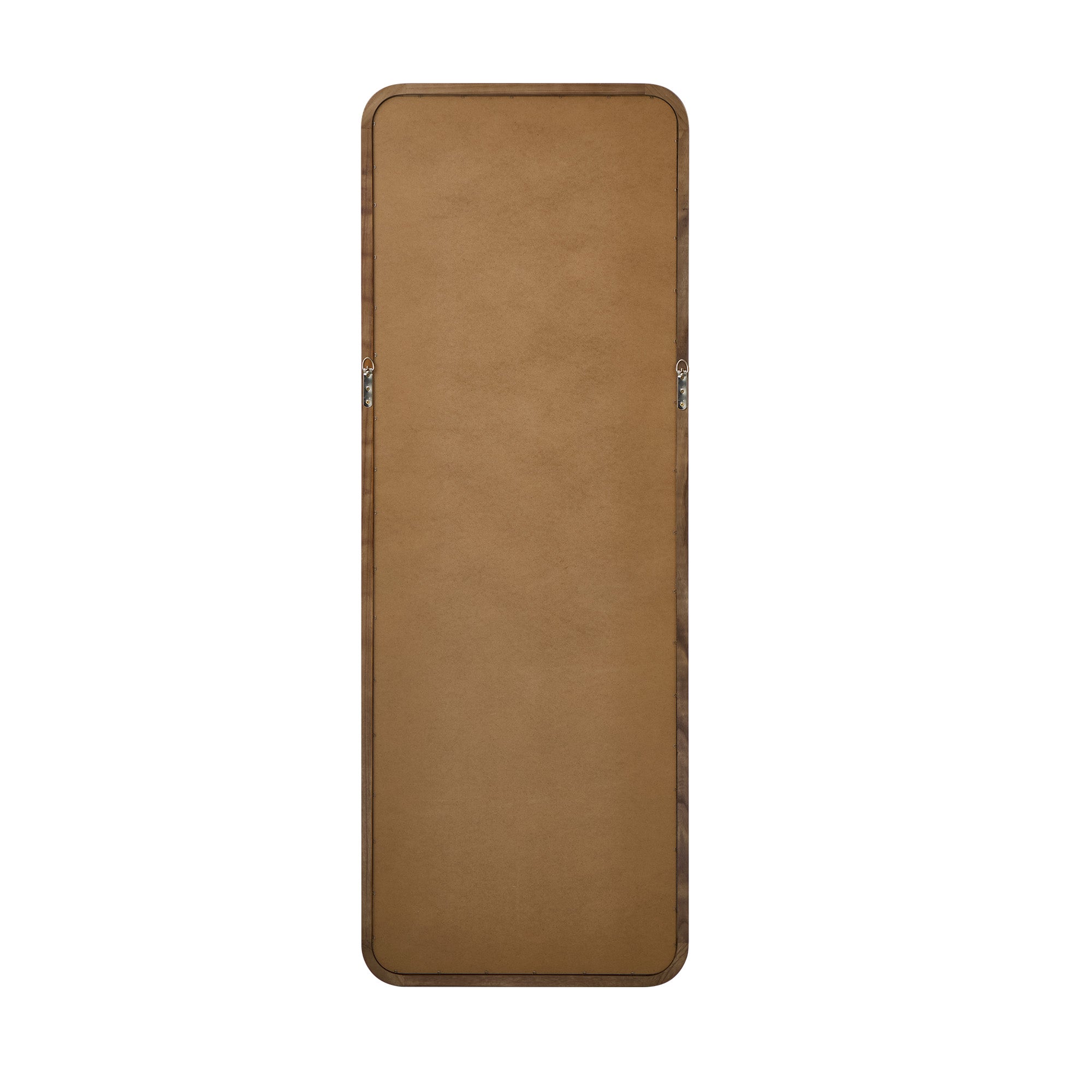 Oikiture Full Length Mirror 166x60cm Rectangle Dressing Floor Mirrors Walnut - Sunyee