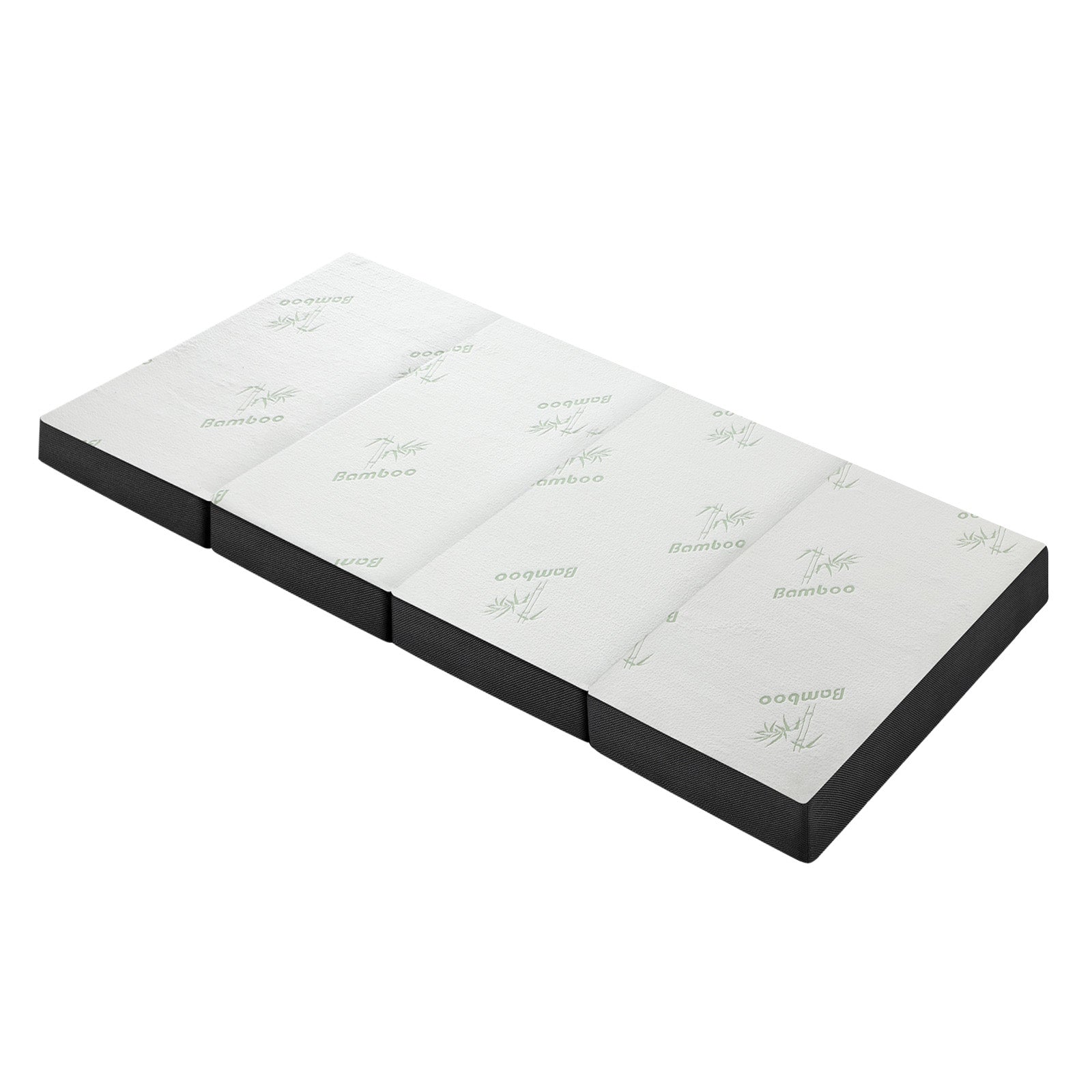 Bedra Foldable Mattress Bamboo 4 Fold Folding Mattresses Camping Floor Cushion - Sunyee