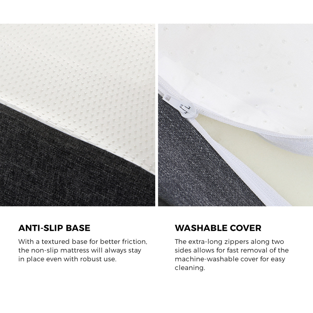 Bedra Mattress No Spring Single Cool Gel Memory Foam Bed Mattresses Medium Firm - Sunyee