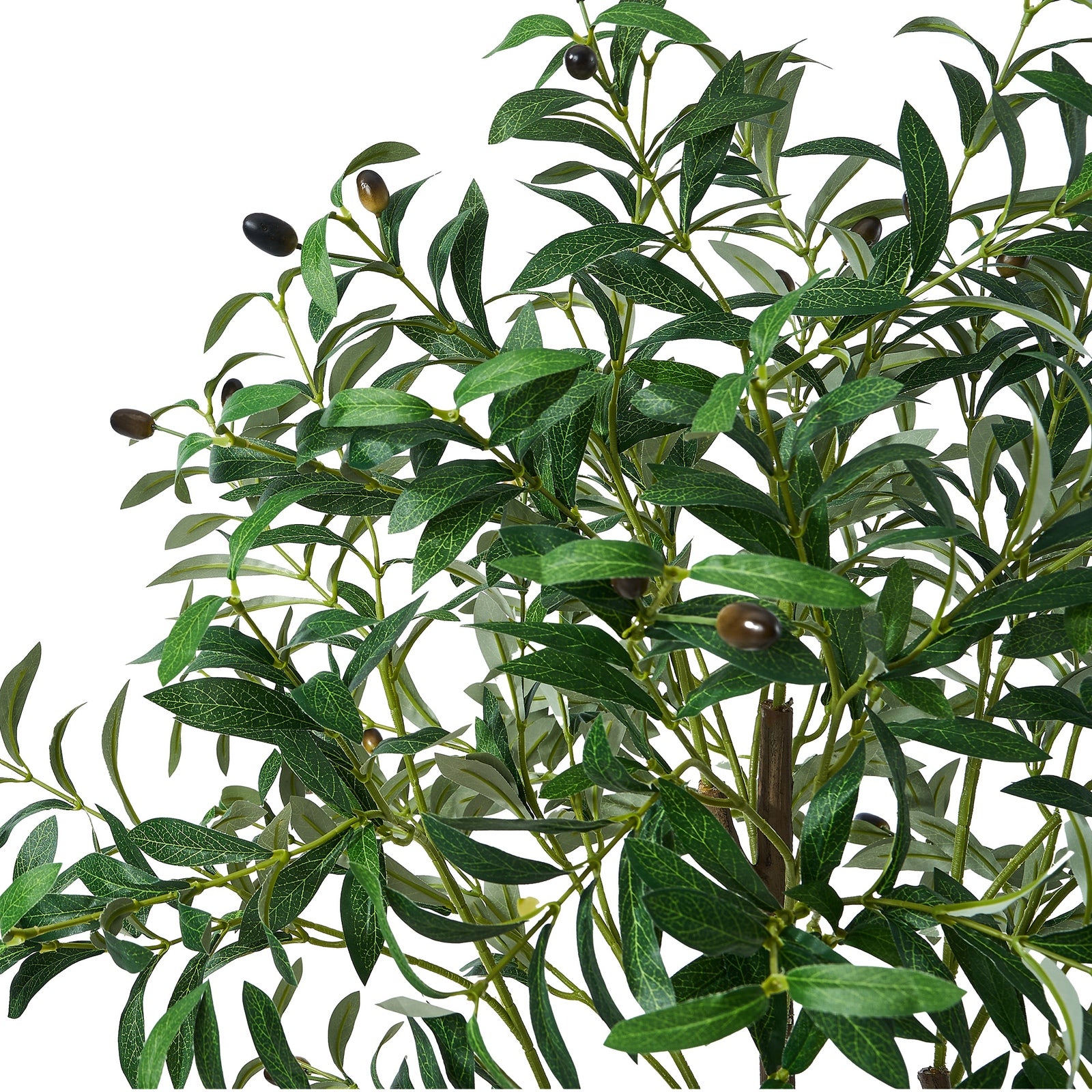 Livsip 2 Pack Artificial Olive Tree Faux Potted Plants Home Garden Decor 150cm - Sunyee