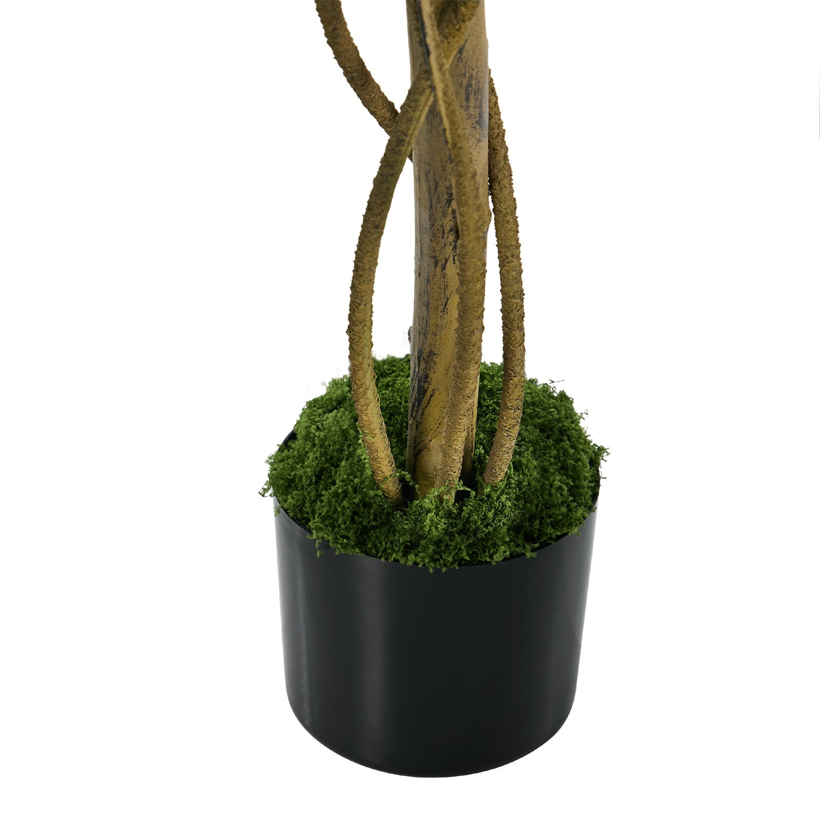Livsip 180cm Artificial Ficus Tree Realistic Potted Faux Plant Home Decor