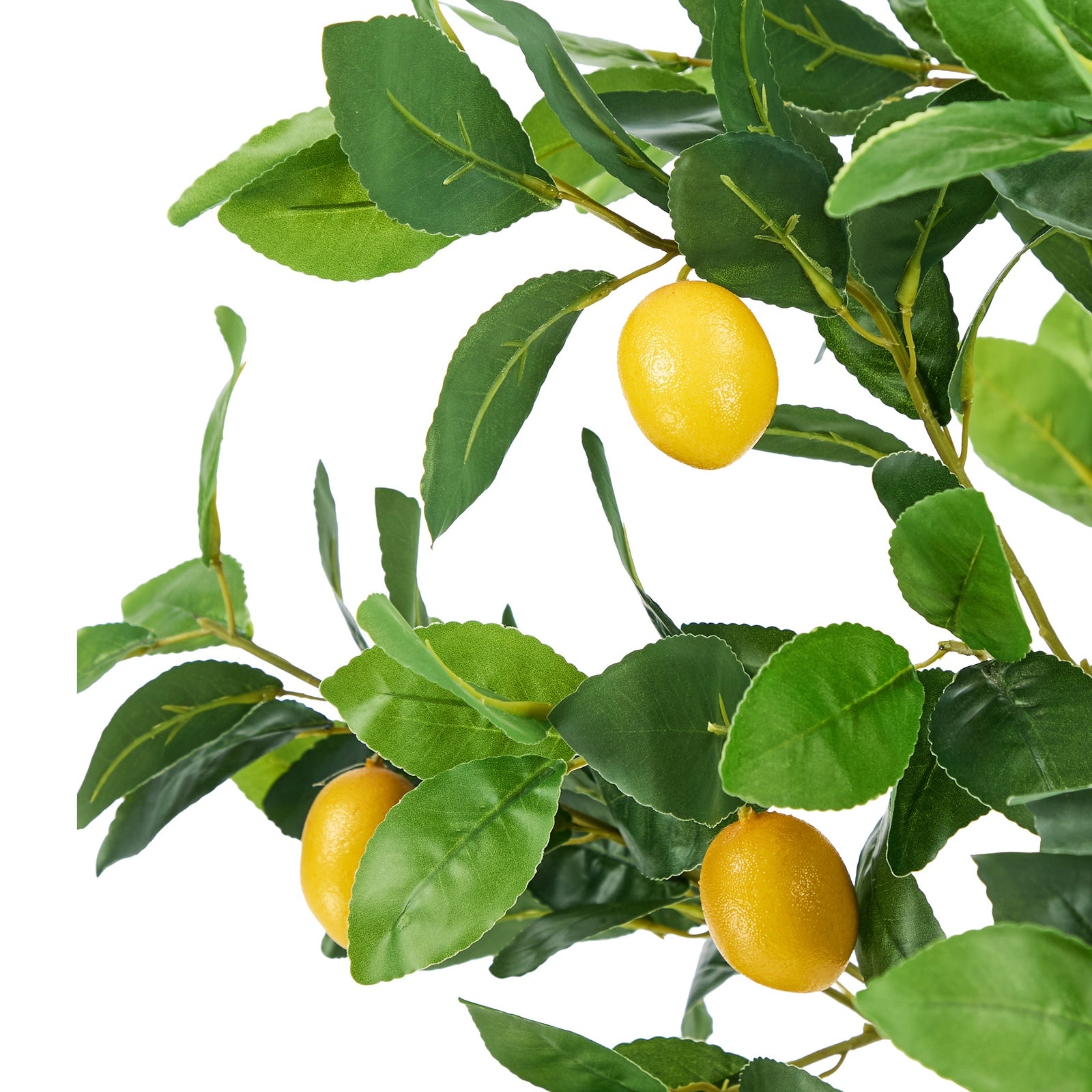 Livsip 2 Pack Artificial Lemon Tree 150cm Realistic Potted Faux Plant Home Decor