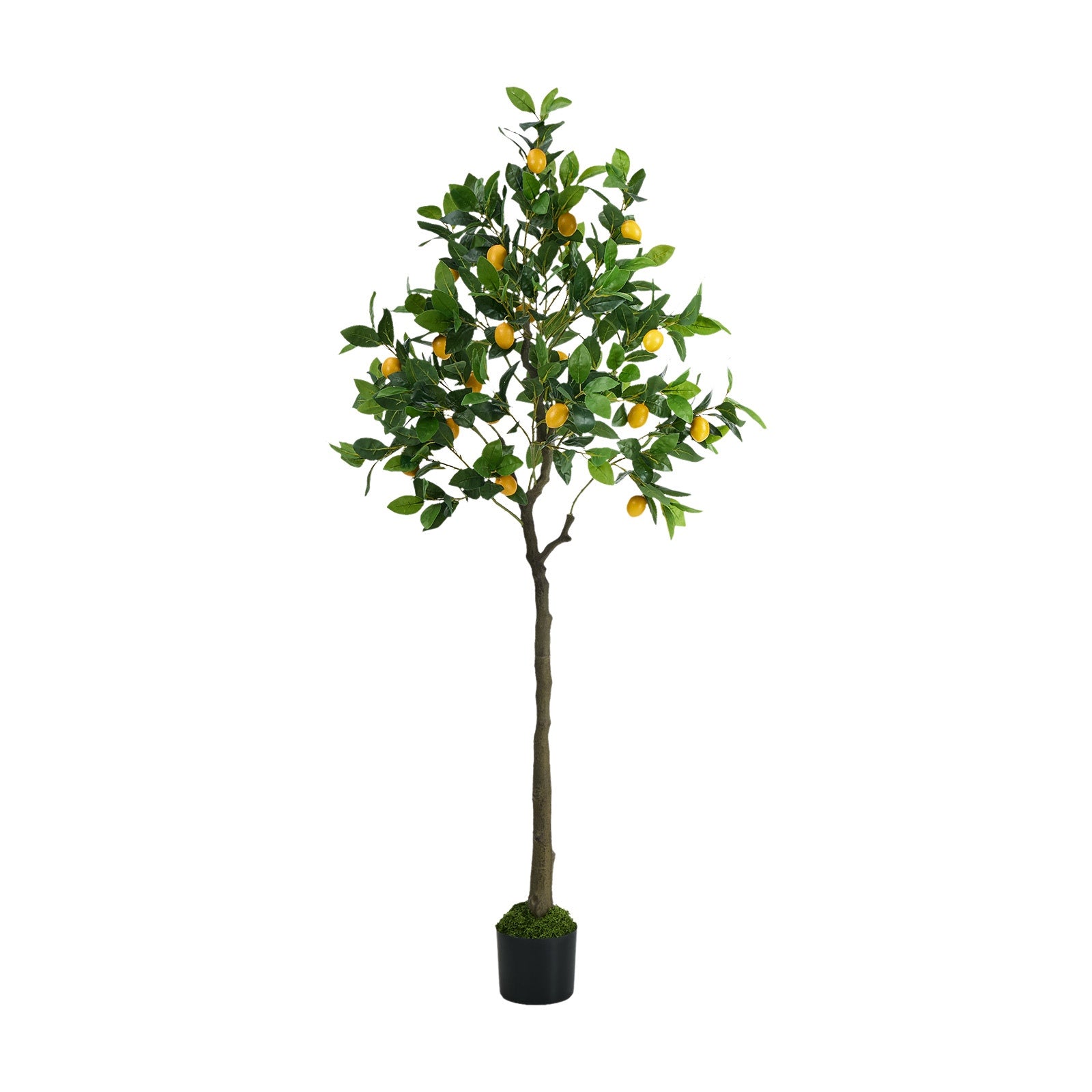 Livsip 150cm Artificial Lemon Tree Realistic Potted Faux Plant Home Decor