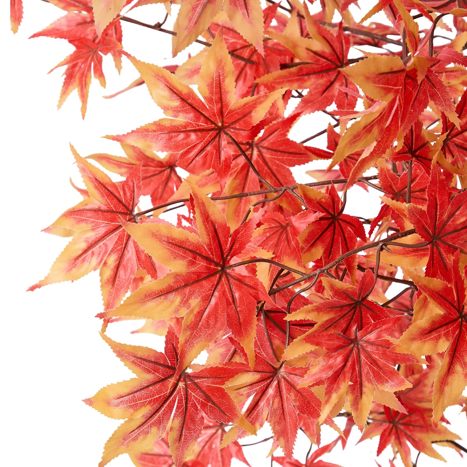 Livsip 180cm Artificial Red Maple Tree Realistic Potted Faux Plant Home Decor
