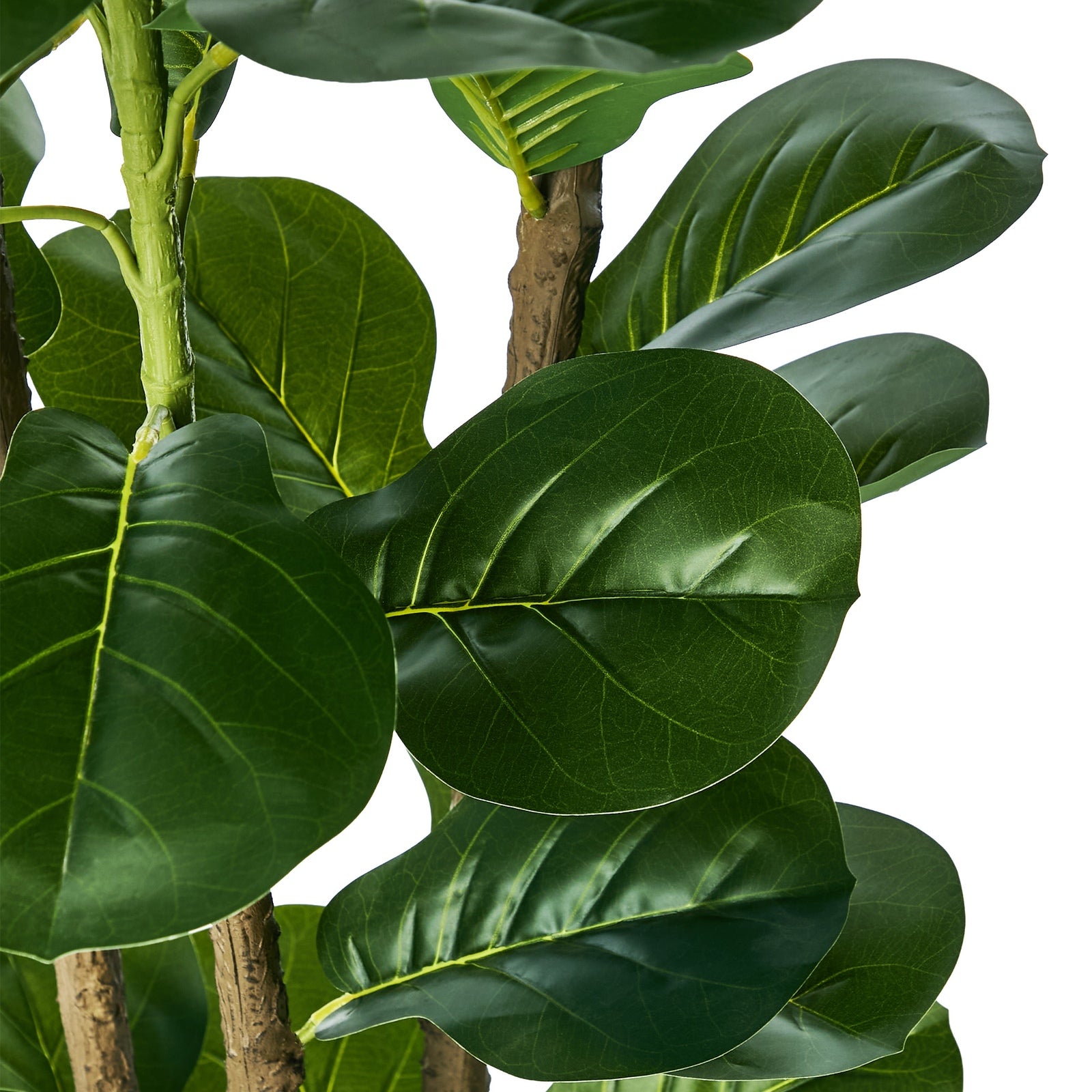 Livsip 180cm Artificial Fiddle Leaf Fig Tree Tall Potted Faux Plant Home Decor