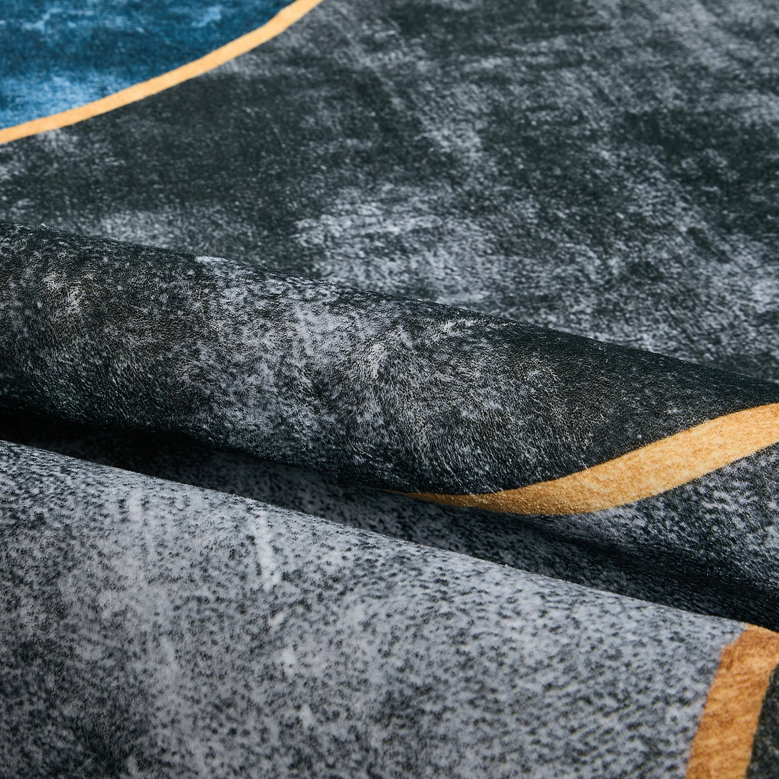 Oikiture Abstract Geometric Area Rug Washable Low Pile Carpet Decor 280X380cm