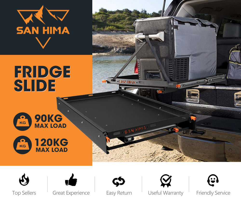 San Hima 75L/95L Fridge Slide With Extendable Table Cutting Board Caravan Part - Sunyee