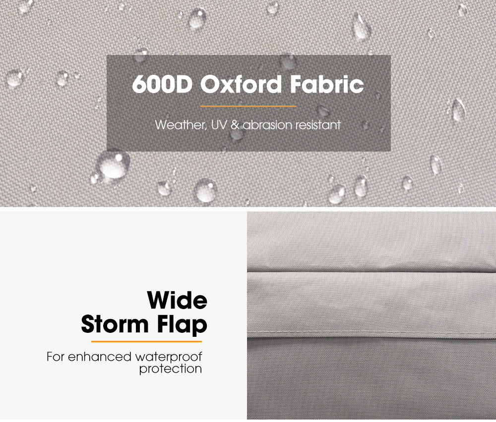 San Hima Gazebo Roof Top Canvas Bag Storage Water Resistant Outdoor Camping 4WD