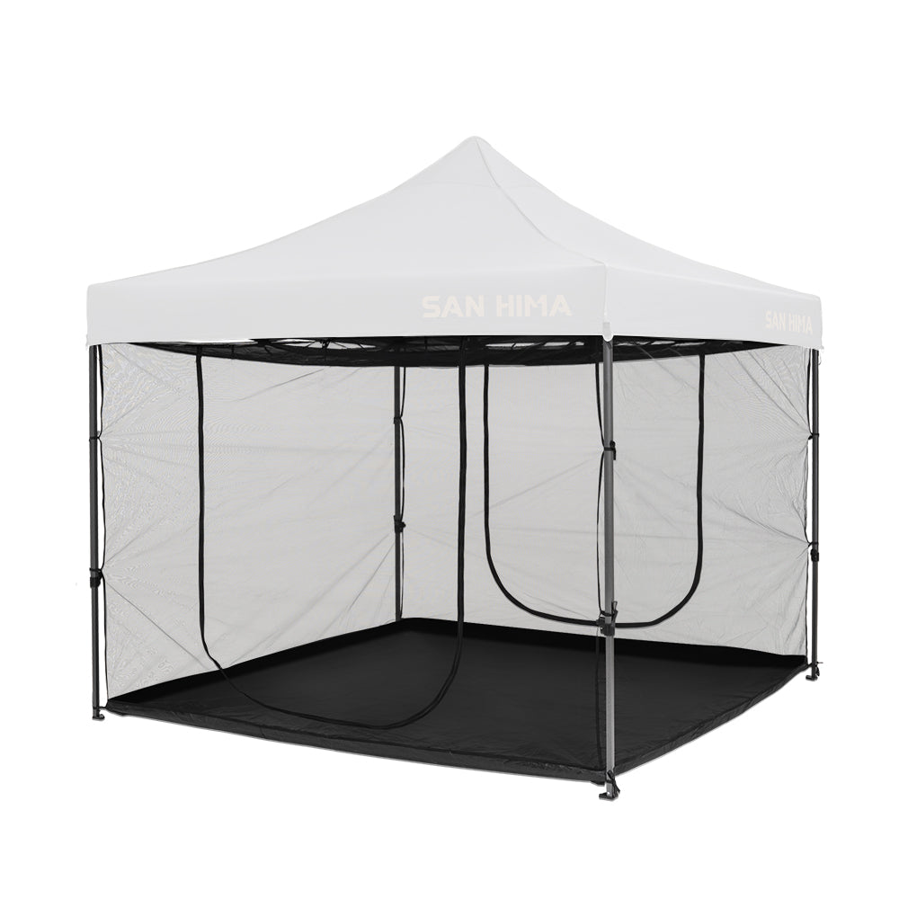 San Hima Portable Gazebo Screen House Waterproof 3m x 3m Zippered Outdoor Camping - Sunyee