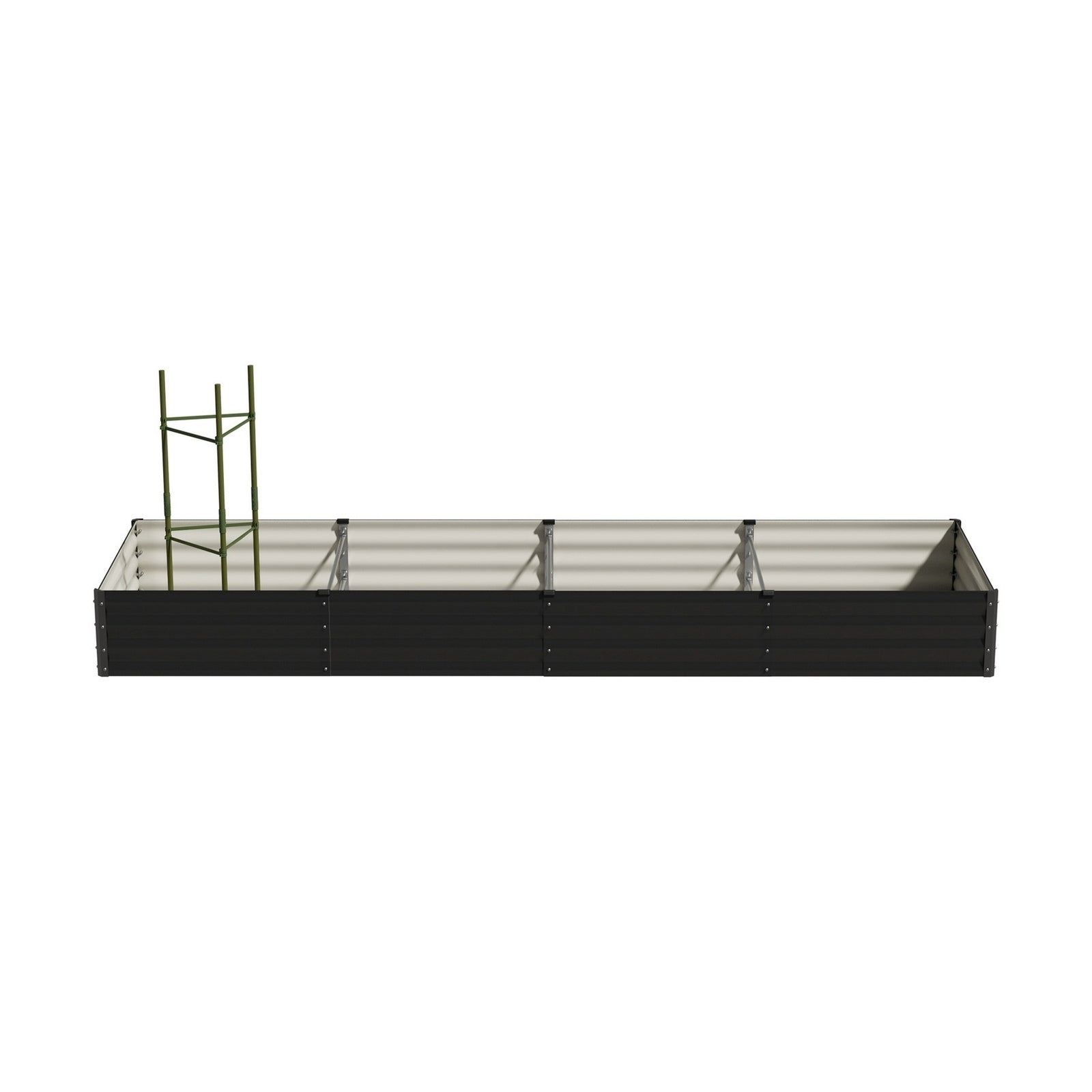 Livsip Garden Bed 290x90x30cm Planter Stand Box Raised Container Galvanise - Sunyee