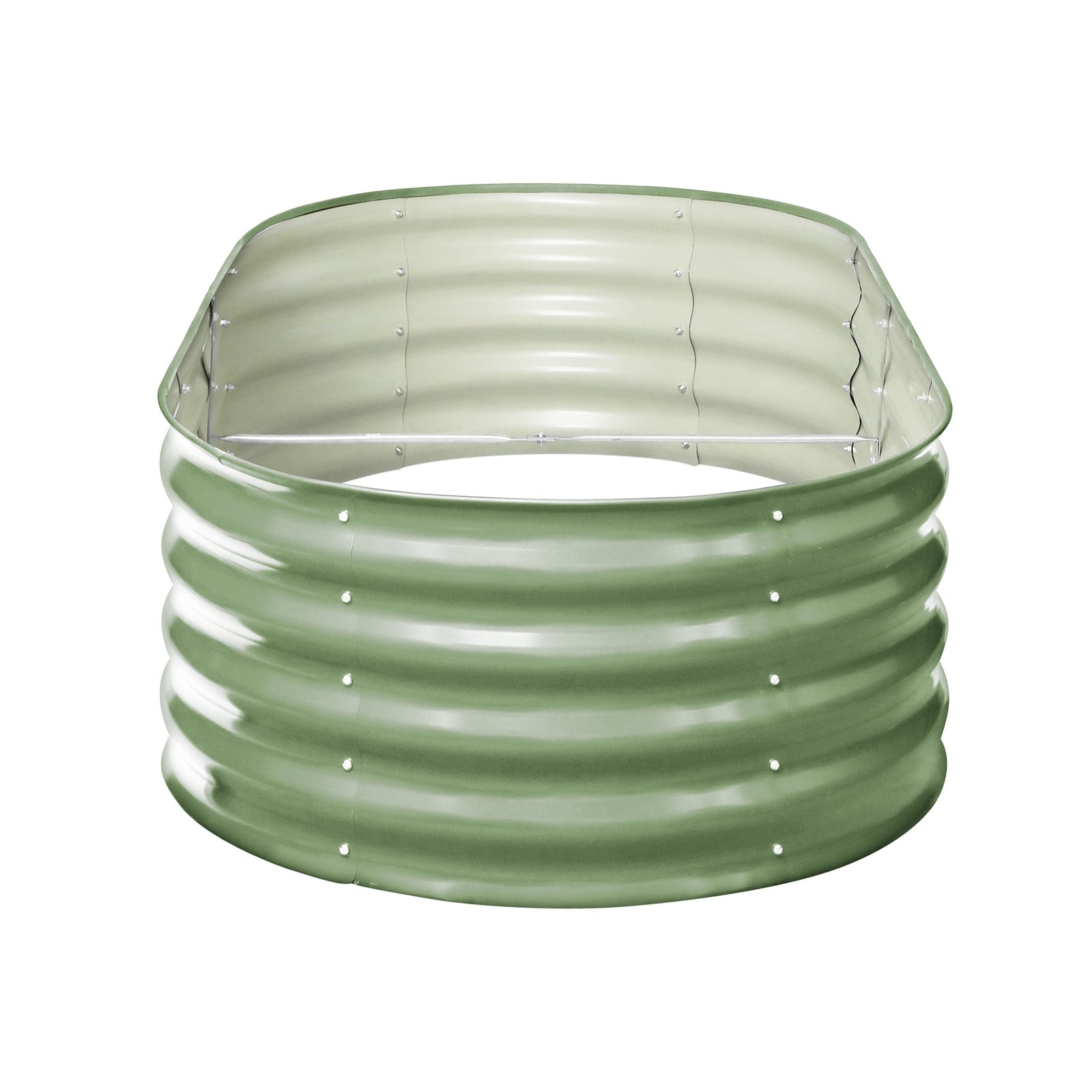 Livsip Garden Bed 160x80x42cm Planter Box Raised Container Galvanised Green - Sunyee