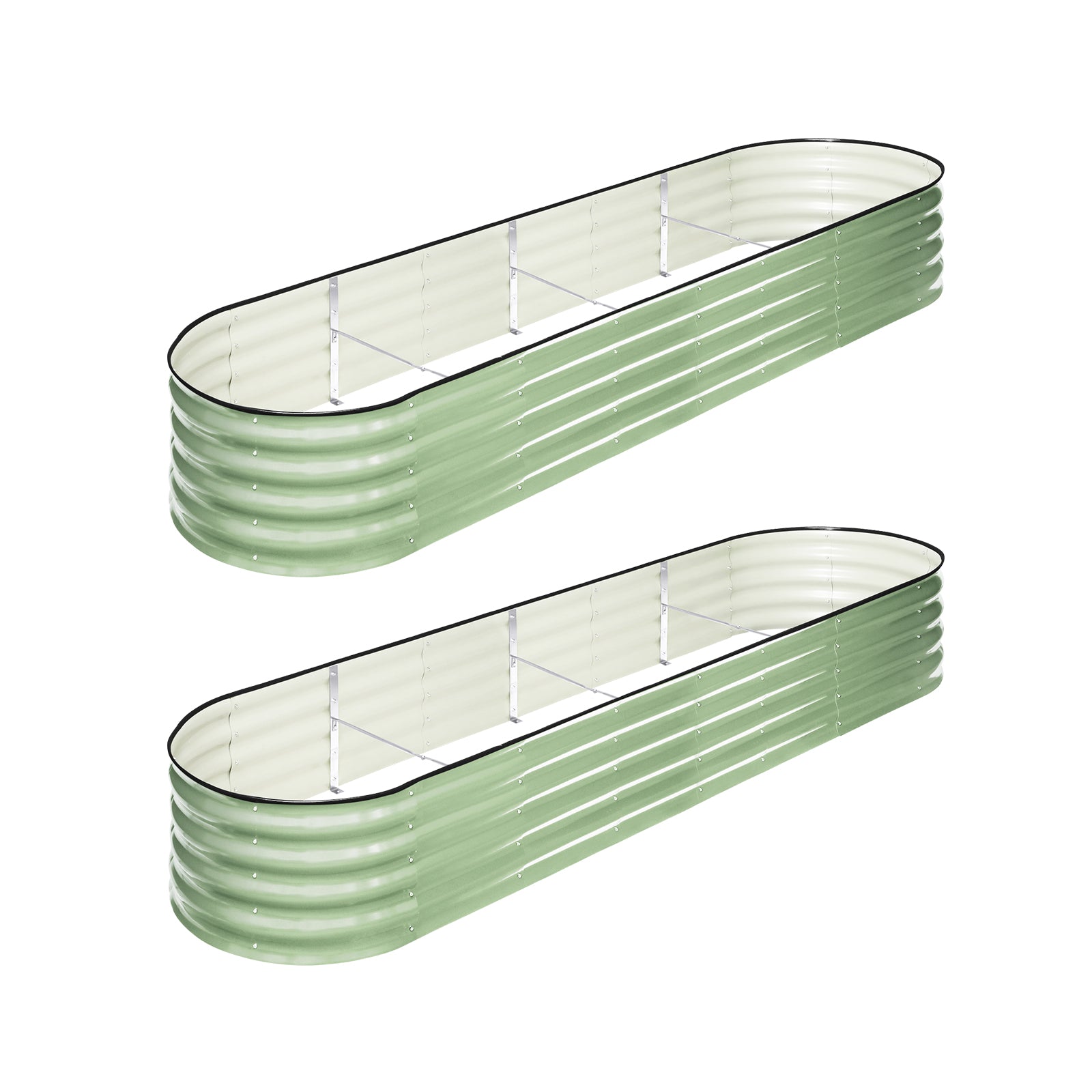 Livsip Garden Bed 320x80x42cm Planter Box Raised Container Green - Sunyee