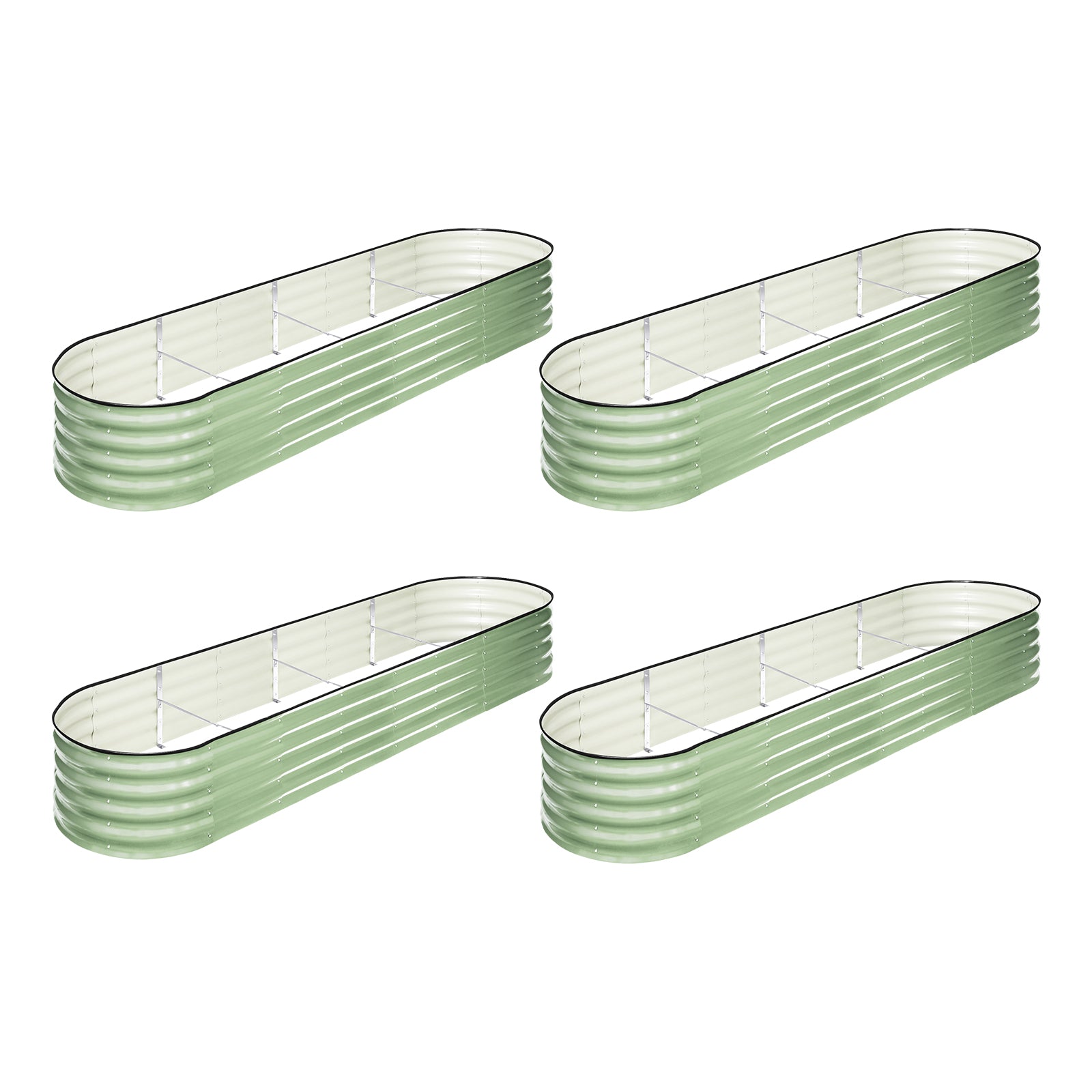 Livsip Garden Bed 320x80x42cm Planter Box Raised Container Green - Sunyee