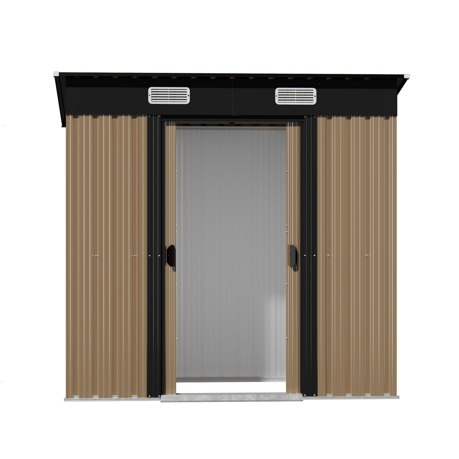 Livsip Garden Shed 1.94x1.21M Outdoor Storage Tool Workshop Cabin Steel House