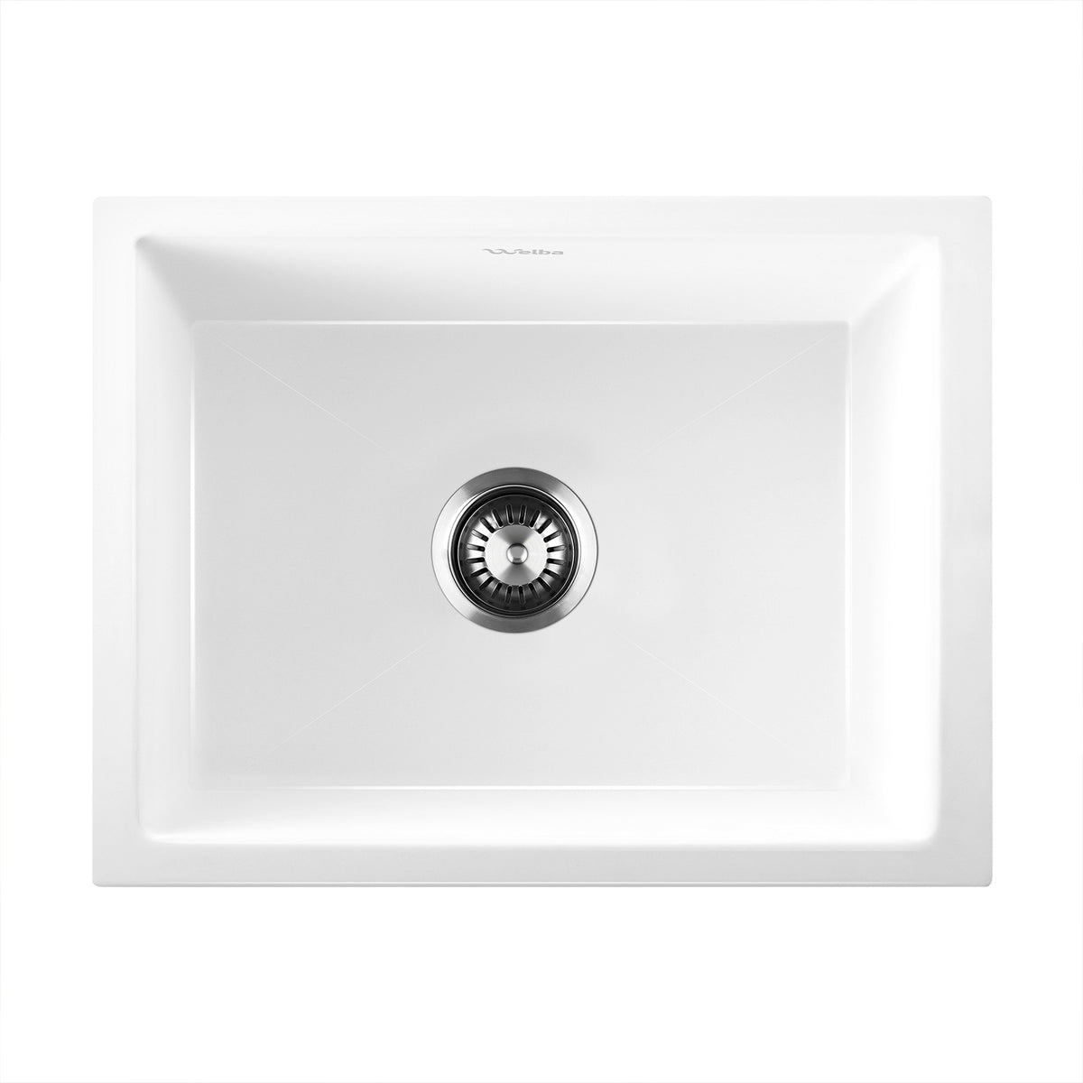 Welba Kitchen Sink Basin Stone Sink Bathroom Laundry Single Double Bowl - Sunyee