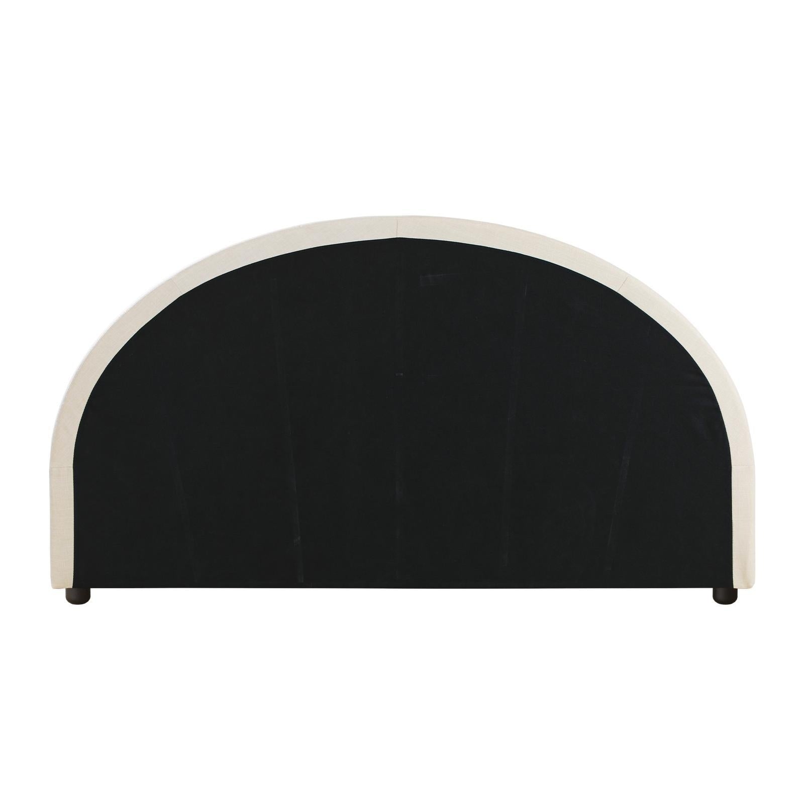 Oikiture Bed Head King Size Headboard Bedhead Fabric Beige - Sunyee