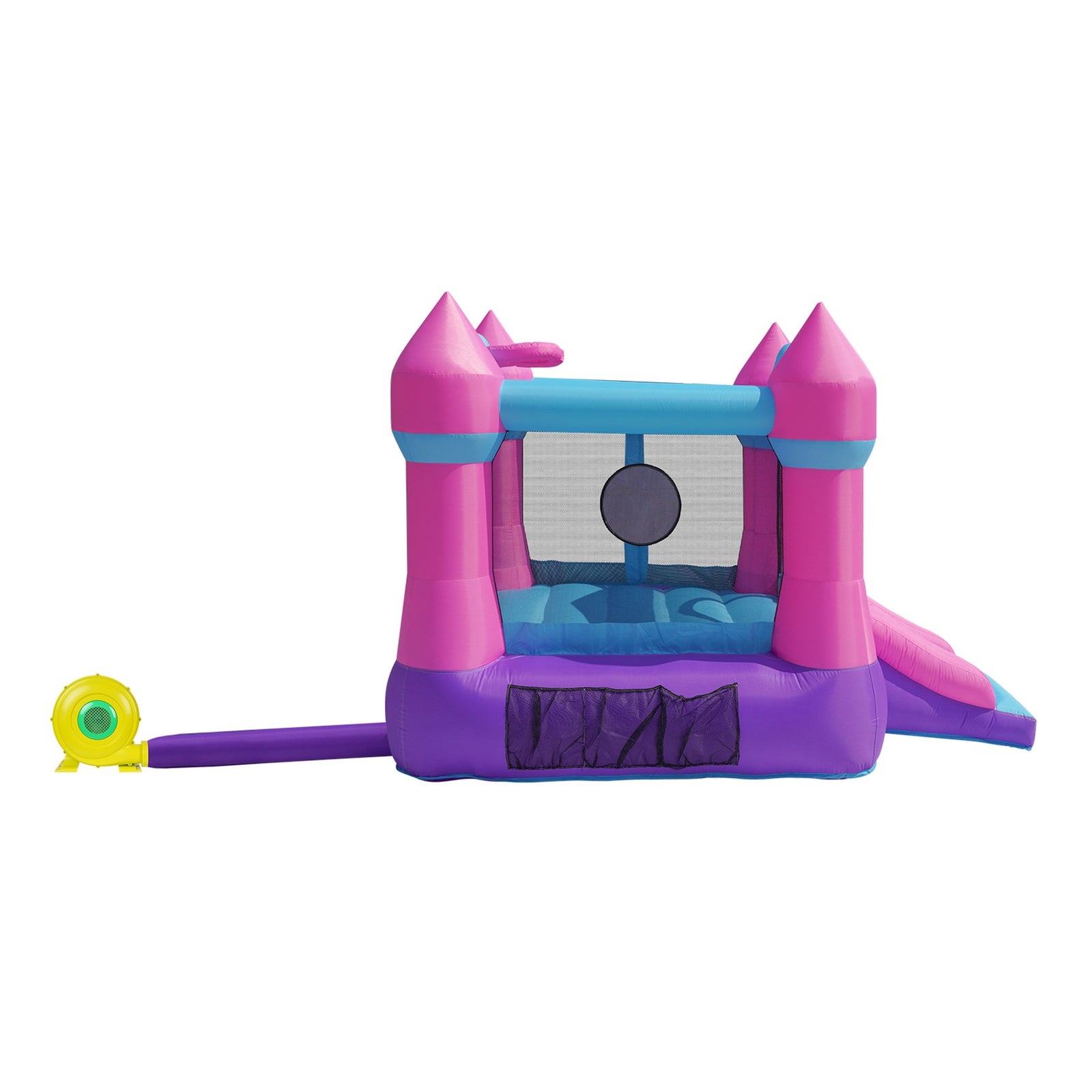 AirMyFun Inflatable Bouncy Castle Kids Dry Jump Slide Bounce House Play Toy