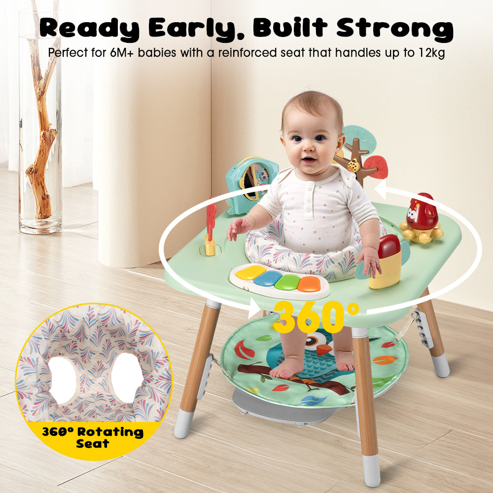 PlayPals Baby Activity Center Jumper 360° Rotary Seat 5 Adjustable Heights - Sunyee