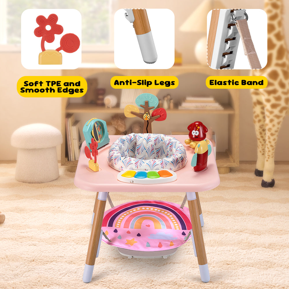 PlayPals Baby Activity Center Jumper 360° Rotary Seat 5 Adjustable Heights - Sunyee