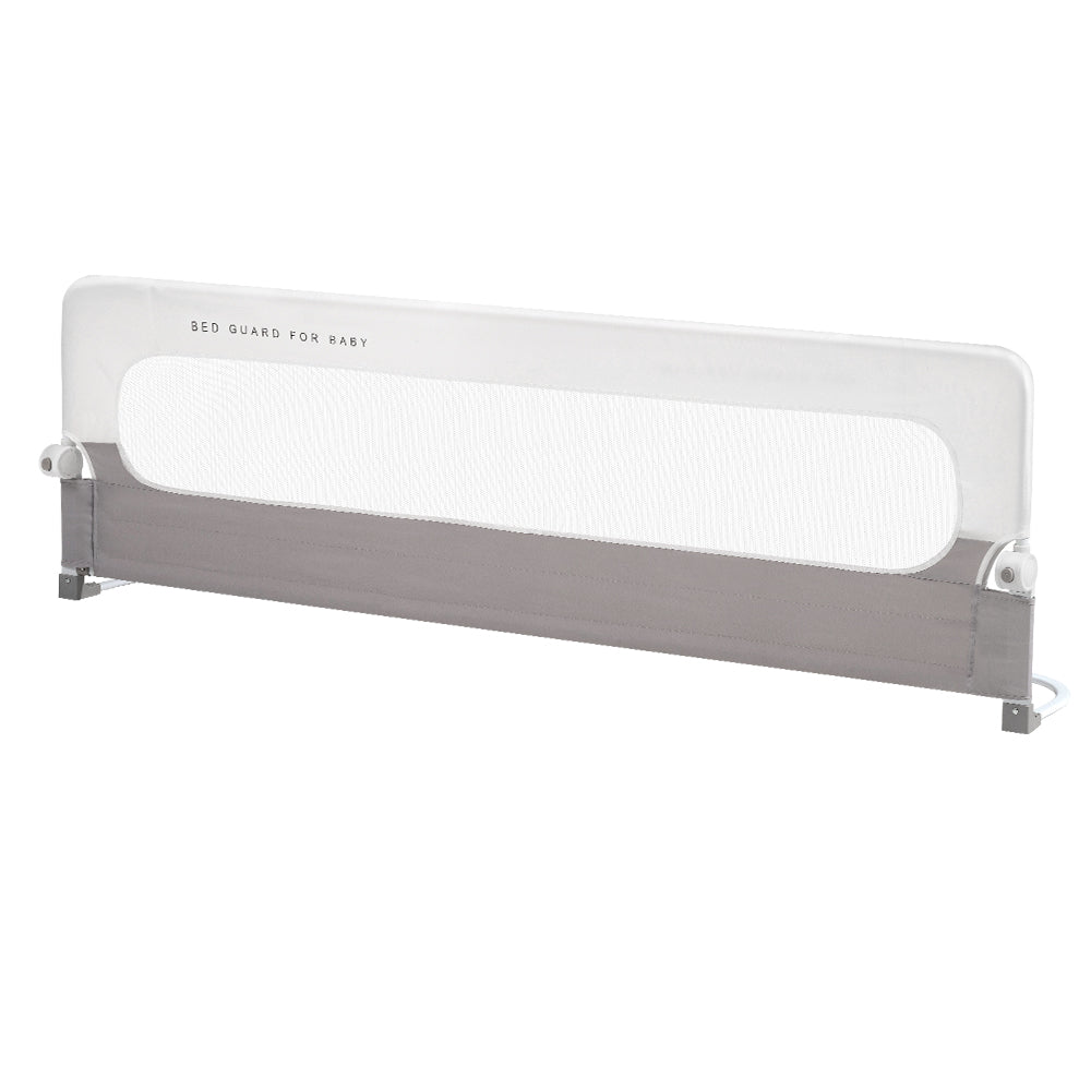 Playpals Baby Bed Rail 200x60CM Adjustable Folding Kids Safety Protect