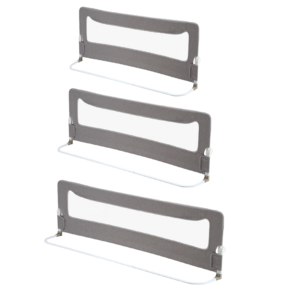 PlayPals Baby Bed Rail 150/180/200CM Cationic Fabric Folding Safety Protect