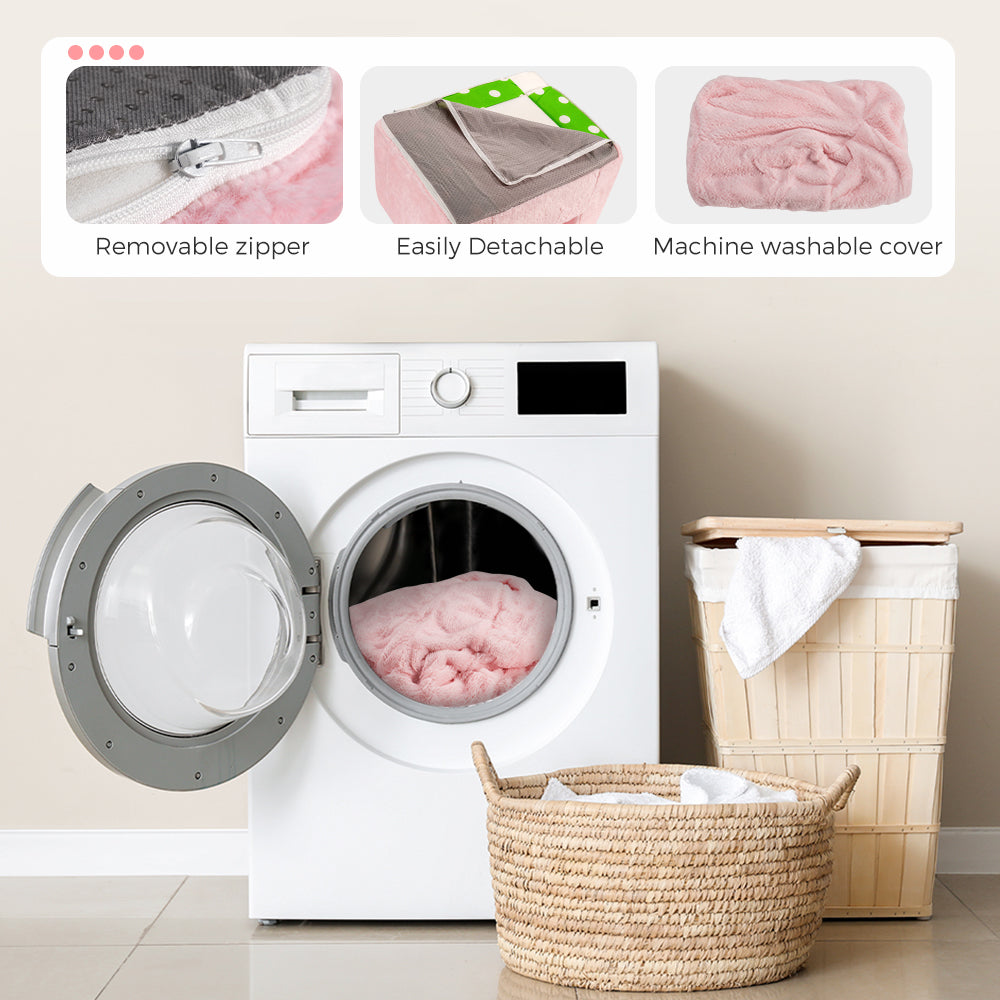 Playpals Kid Sofa Play Couch with Pillow High Back Toddler Chair Sofa - Sunyee