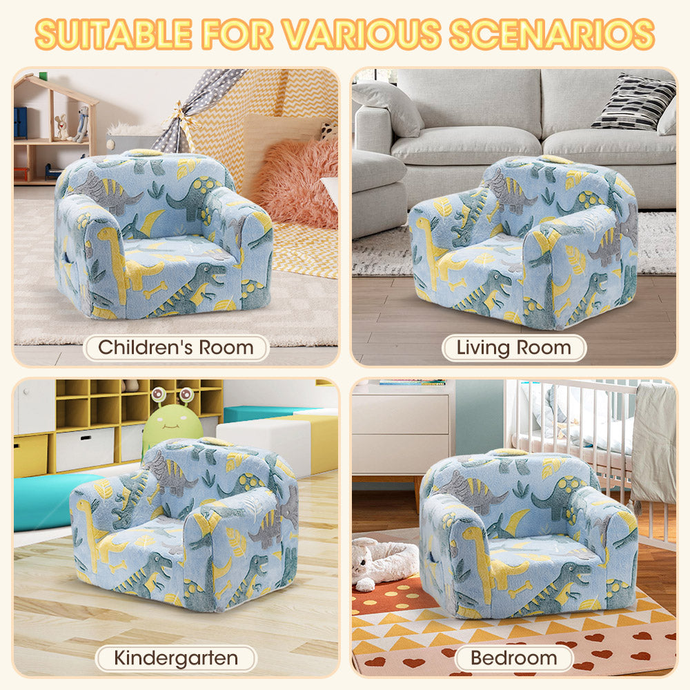 Playpals Kid Sofa Play Couch High Back Toddler Chair Sofa - Sunyee