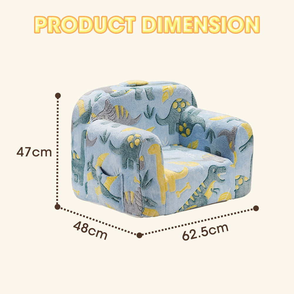 Playpals Kid Sofa Play Couch High Back Toddler Chair Sofa - Sunyee