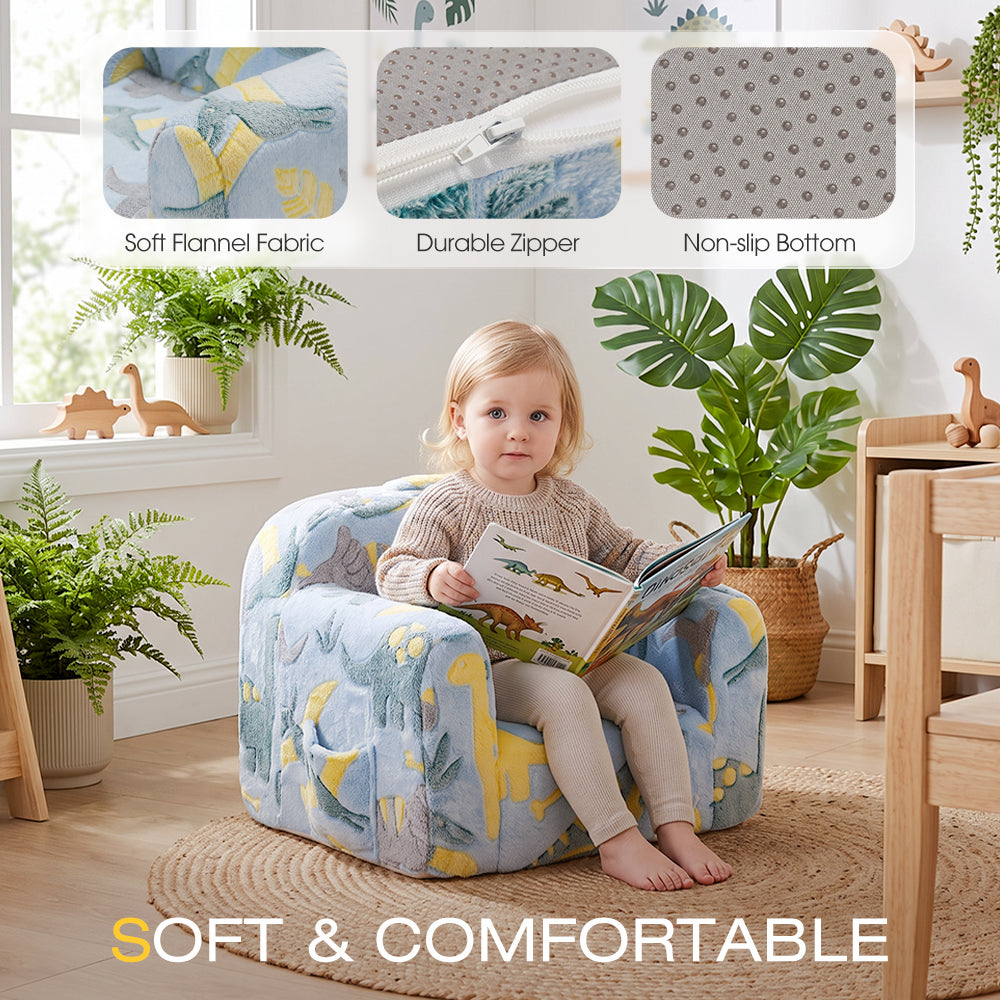 Playpals Kid Sofa Play Couch High Back Toddler Chair Sofa