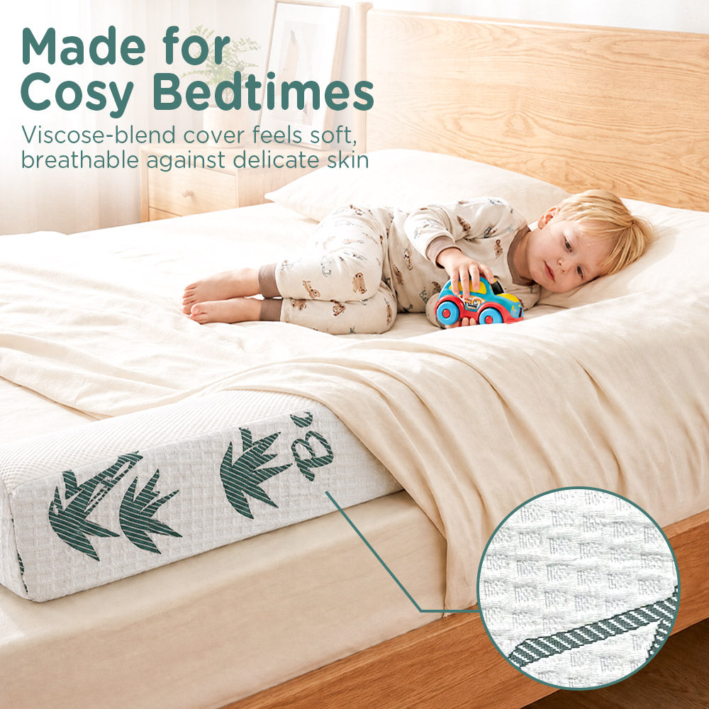 PlayPals 2 Pack Bed Bumper Bed Rails for Toddlers Non-Slip Bottom