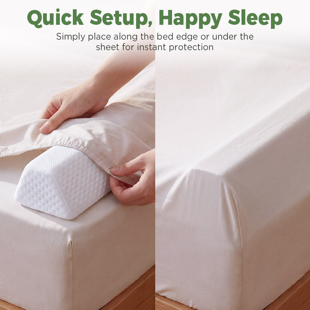 PlayPals Toddlers Bed Bumper 2 Pack 132CM Foam Safety Bed Guard Rail