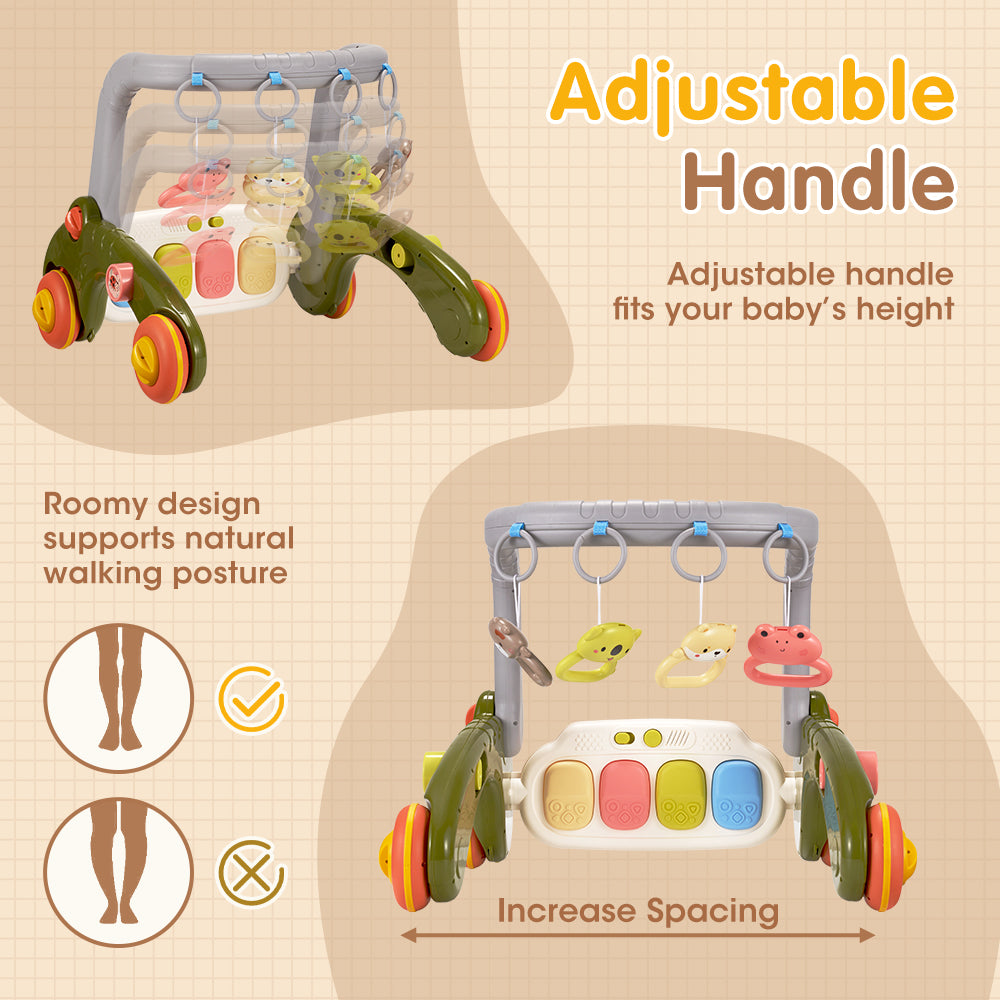 PlayPals 7-in-1 Baby Play Mat Tummy Time Activity Mat with Play Piano - Sunyee