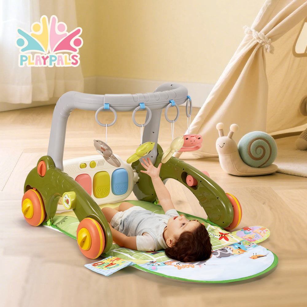 PlayPals 7-in-1 Baby Play Mat Tummy Time Activity Mat with Play Piano - Sunyee