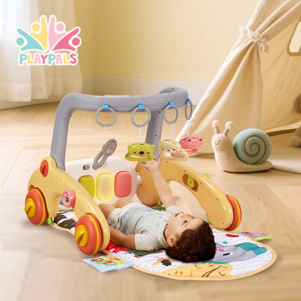 PlayPals 7-in-1 Baby Play Mat Tummy Time Activity Mat with Play Piano - Sunyee