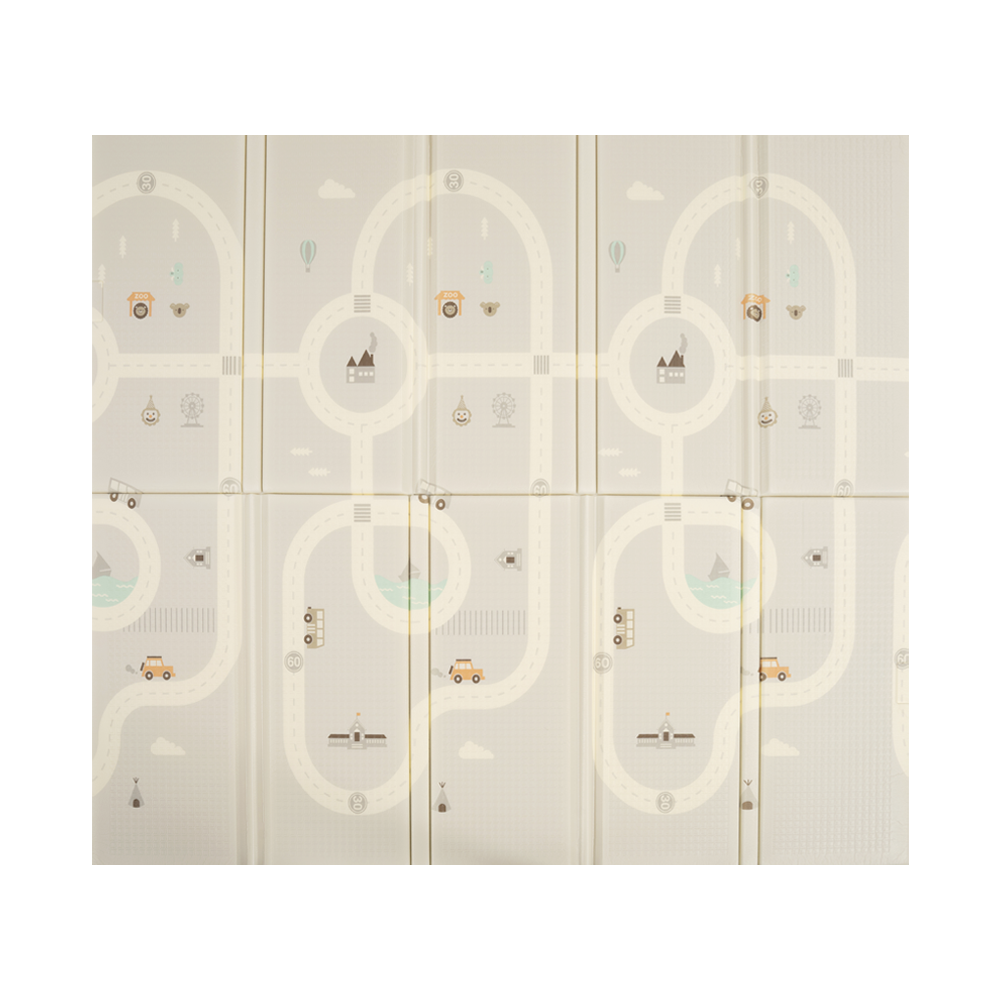 Playpals Kids Play Mat 2CM Thick Baby Crawling Foldable Pad XPE Foam Non-slip