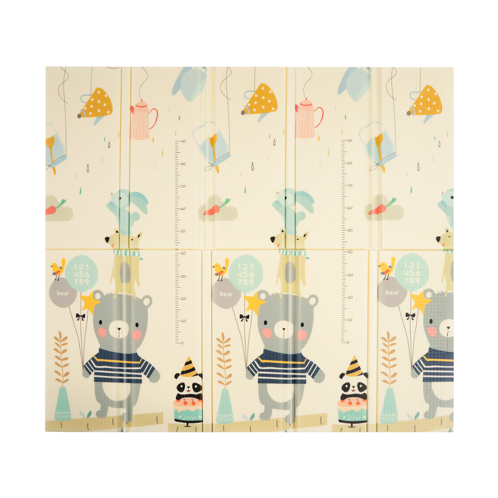 Playpals Kids Play Mat 2CM Thick Baby Crawling Foldable Pad XPE Foam Non-slip