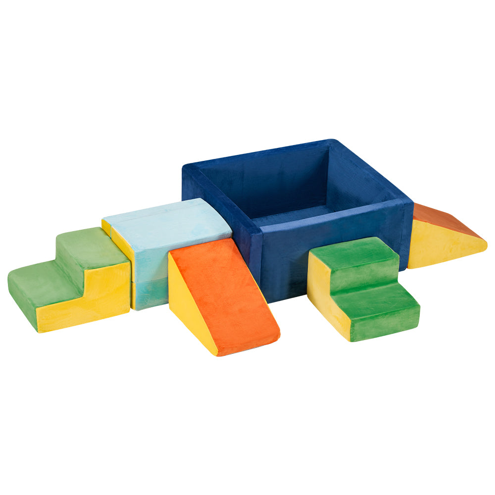 Playpals Kids Foam Climbing Blocks Set Climb & Crawl Activity Toys - Sunyee